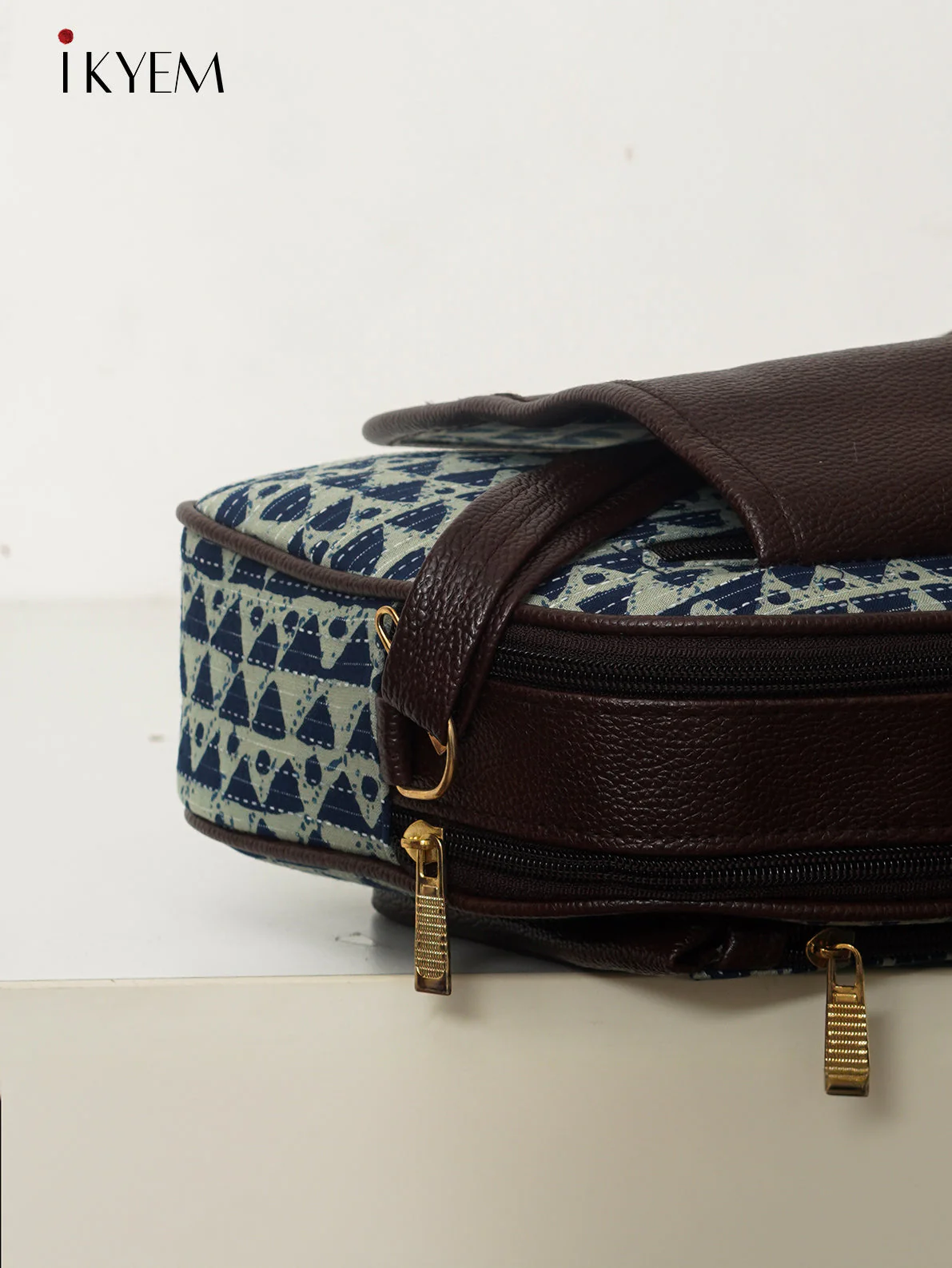 Blue - Ajrakh Handbag - Image 3