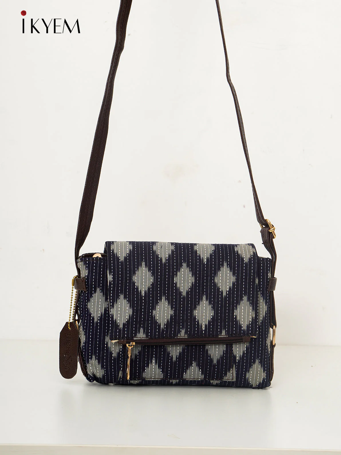 Black & Brown - Ajrakh Hand Bag