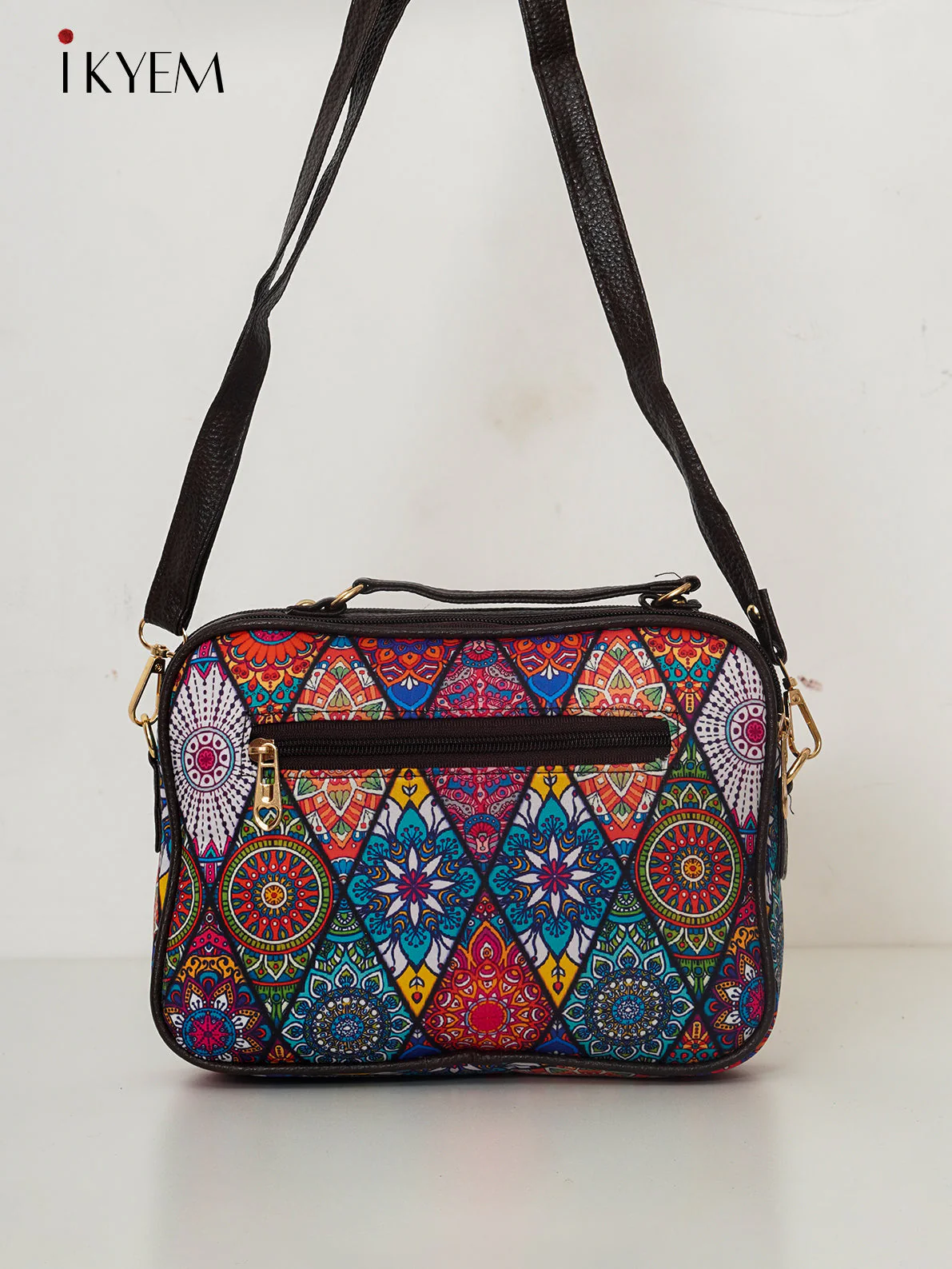 Blue - Ajrakh Handbag - Image 2