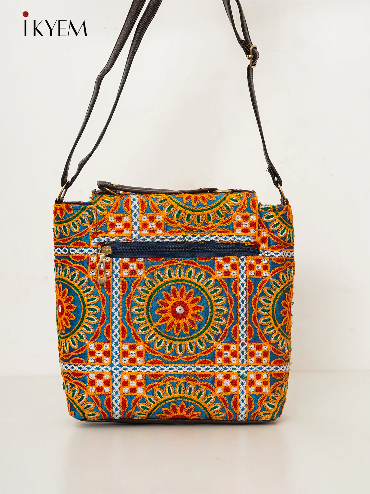 Yellow - Ajrakh Handbag - Image 2