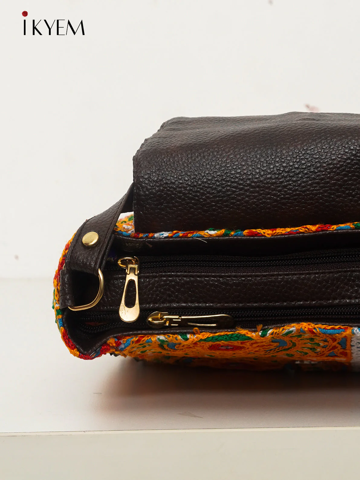 Yellow - Ajrakh Handbag - Image 3