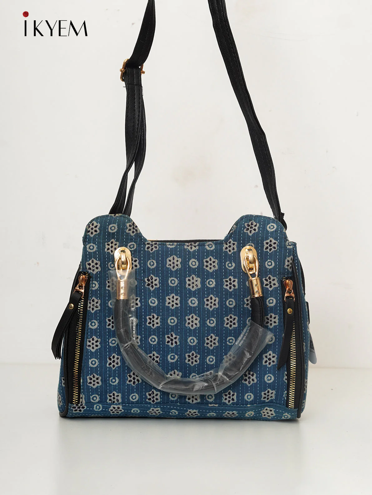 Blue - Ajrakh Handbag