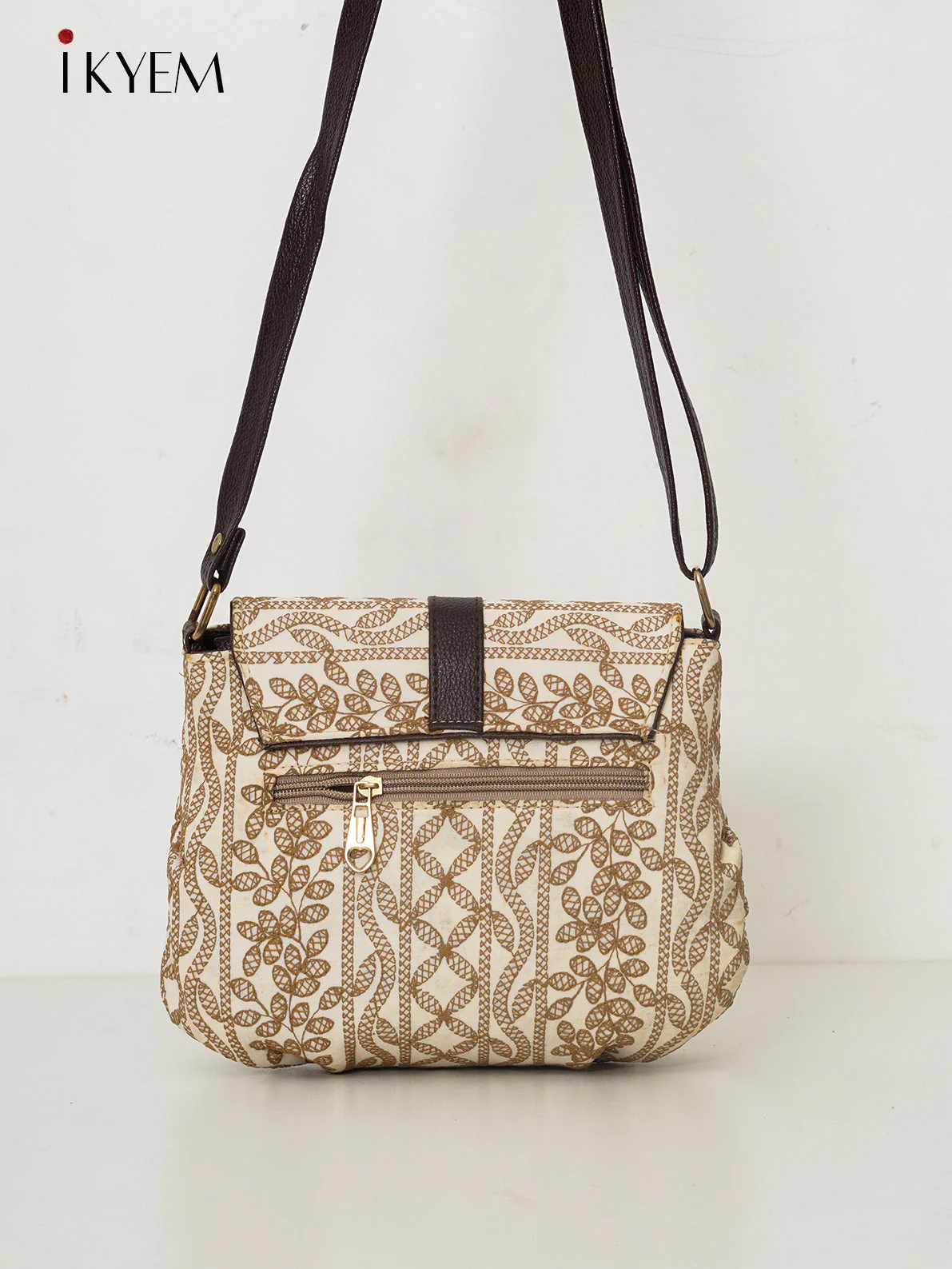 Cream - Ajrakh Handbag - Image 2