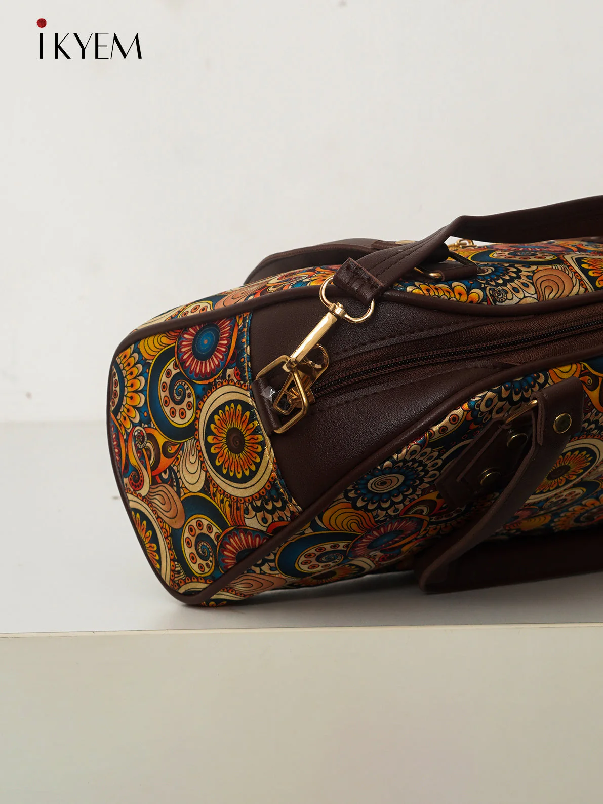 Blue & Brown - Ajrakh HandBag - Image 3