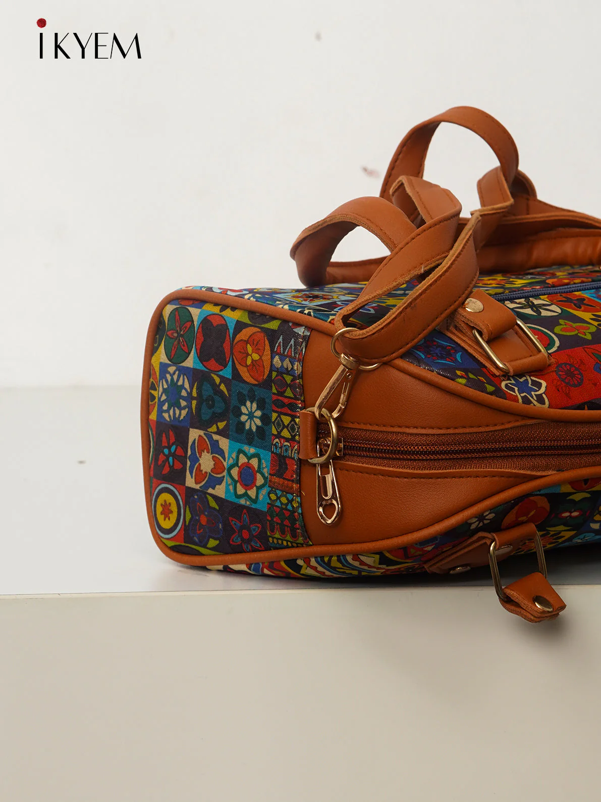 Multicolor - Ajrakh Handbag - Image 3