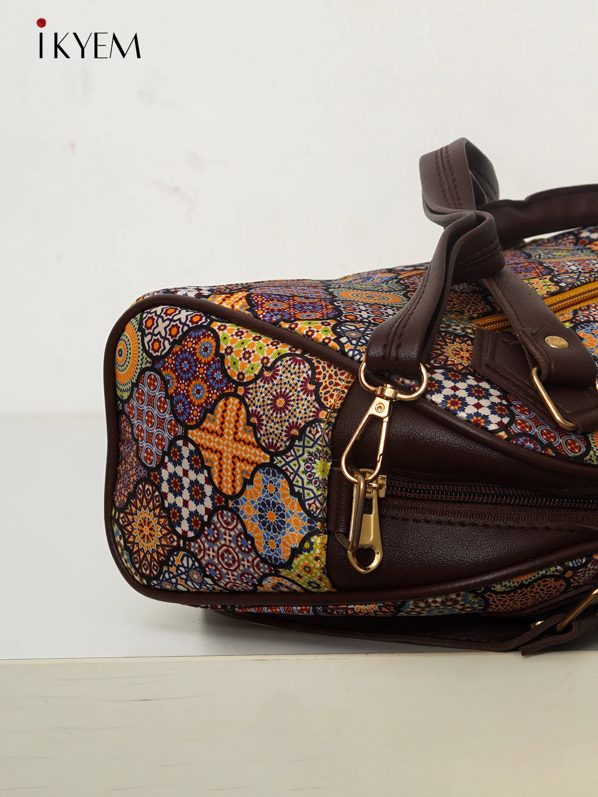 Multicolor - Ajrakh Handbag - Image 3