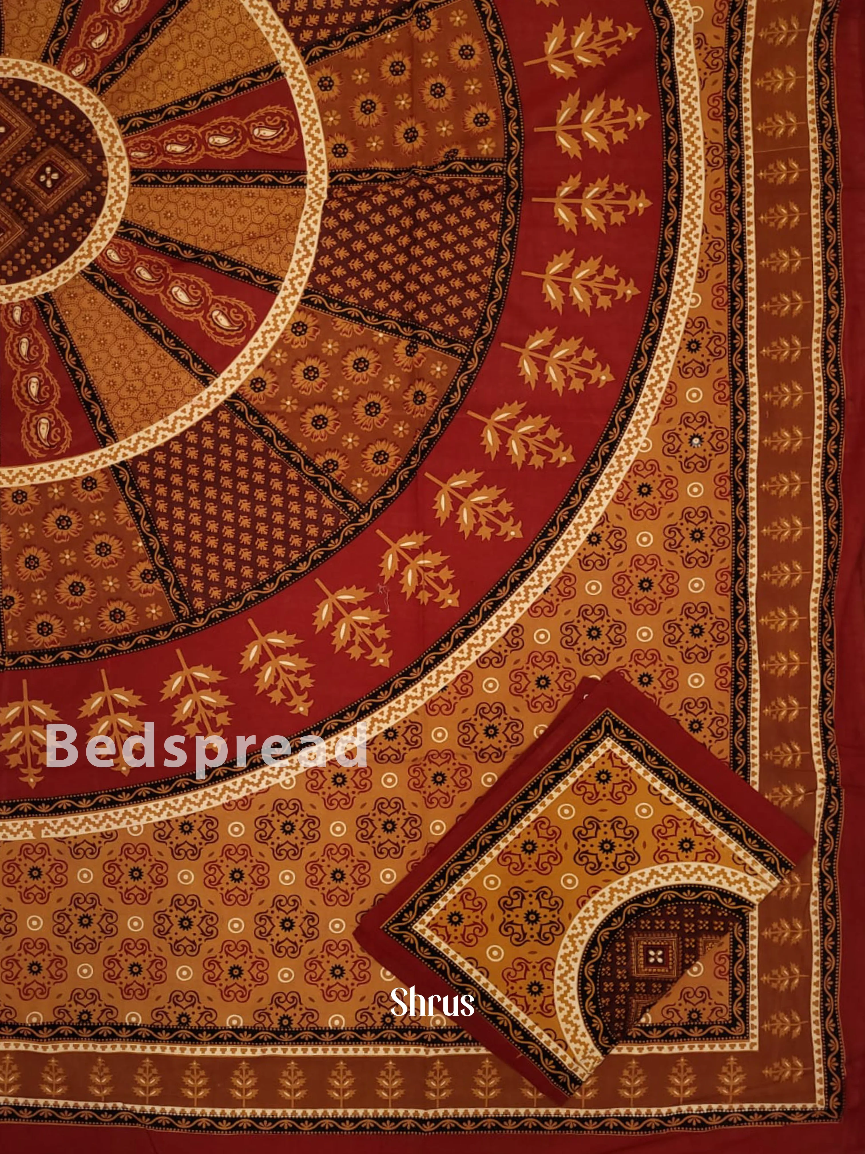 Mustard & Red - Bed Spreads - Image 2