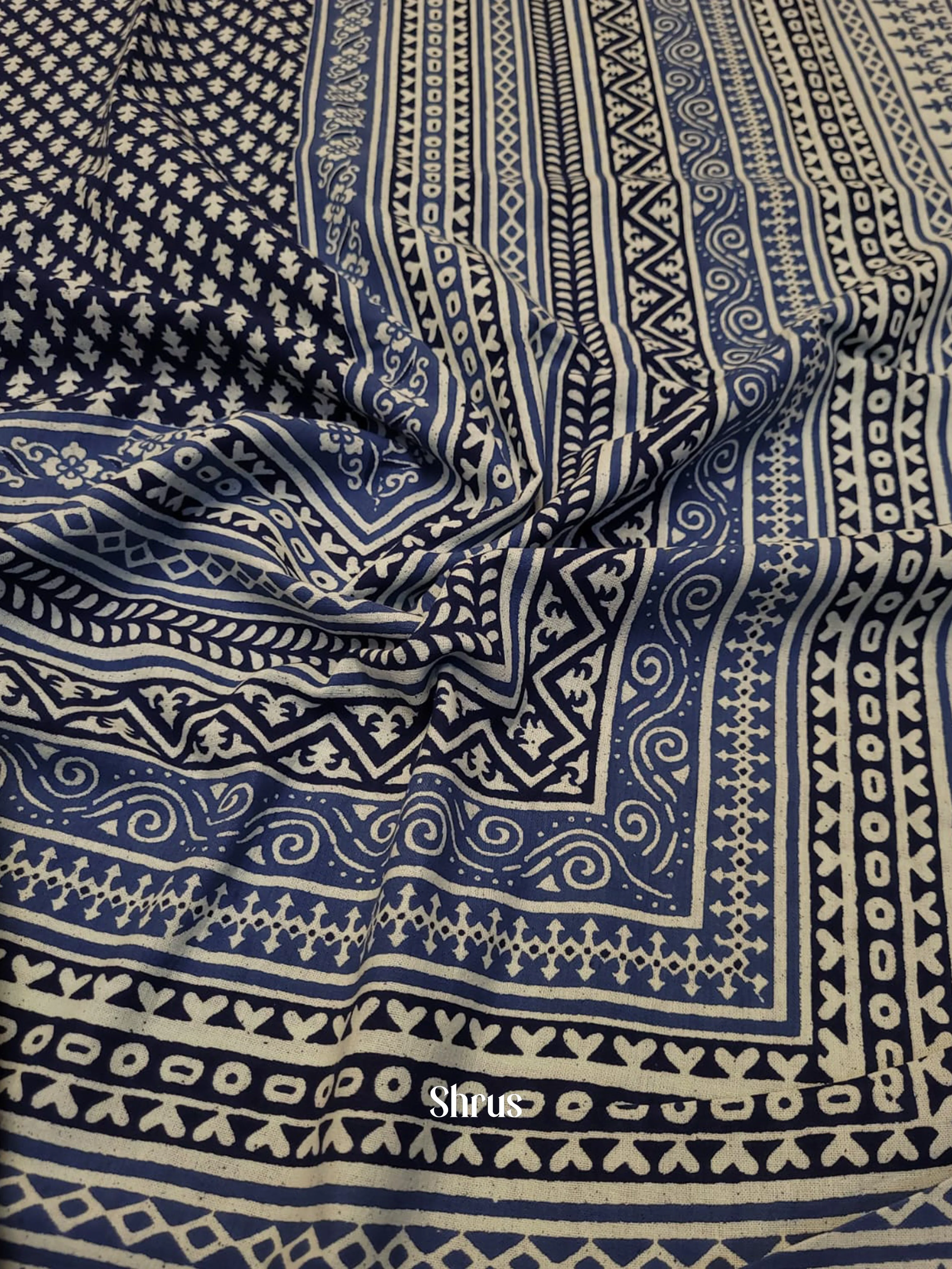 Indigo & Cream  - Bed Spreads