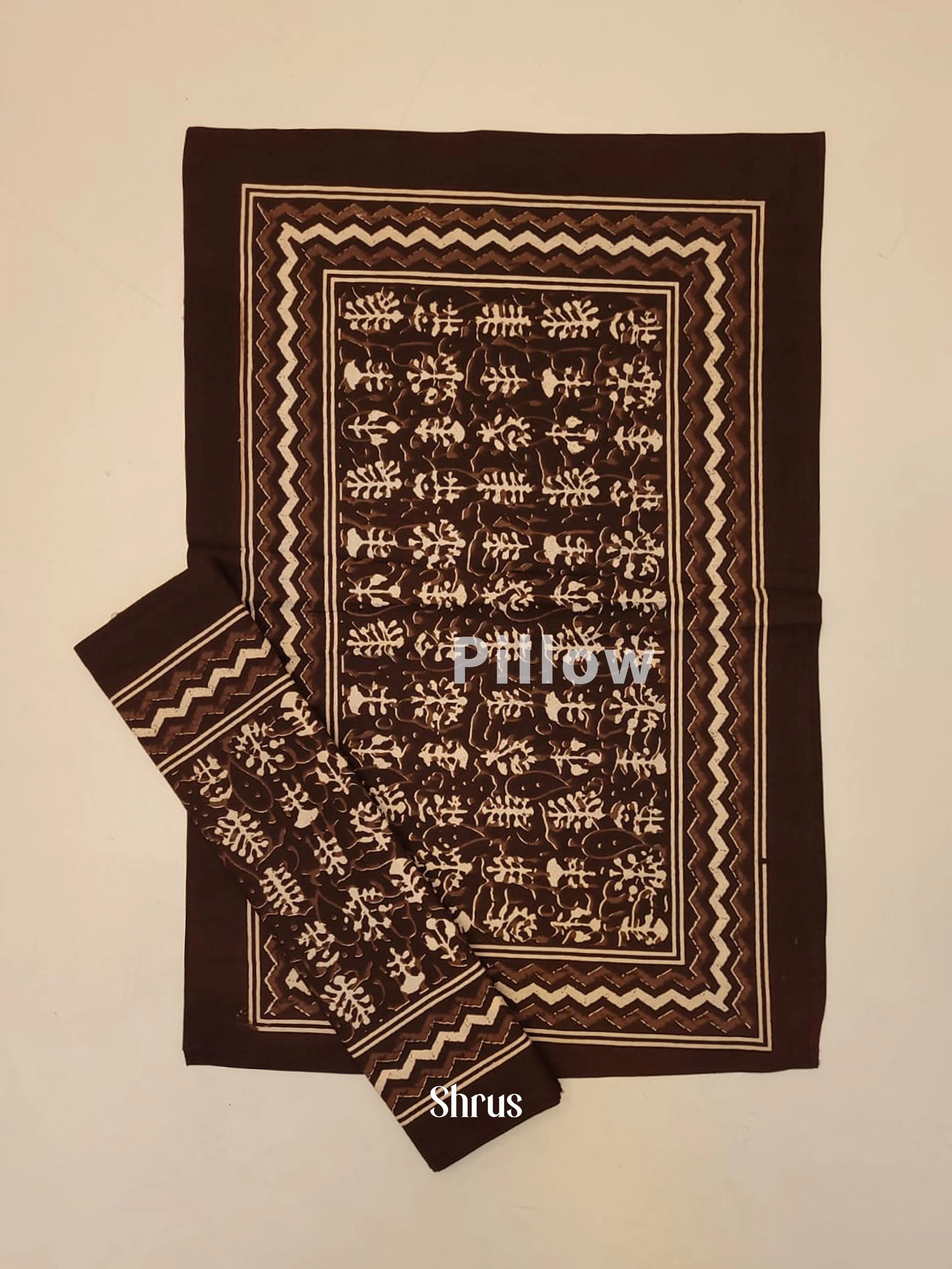 Brown & Cream -Bed Spreads - Image 3