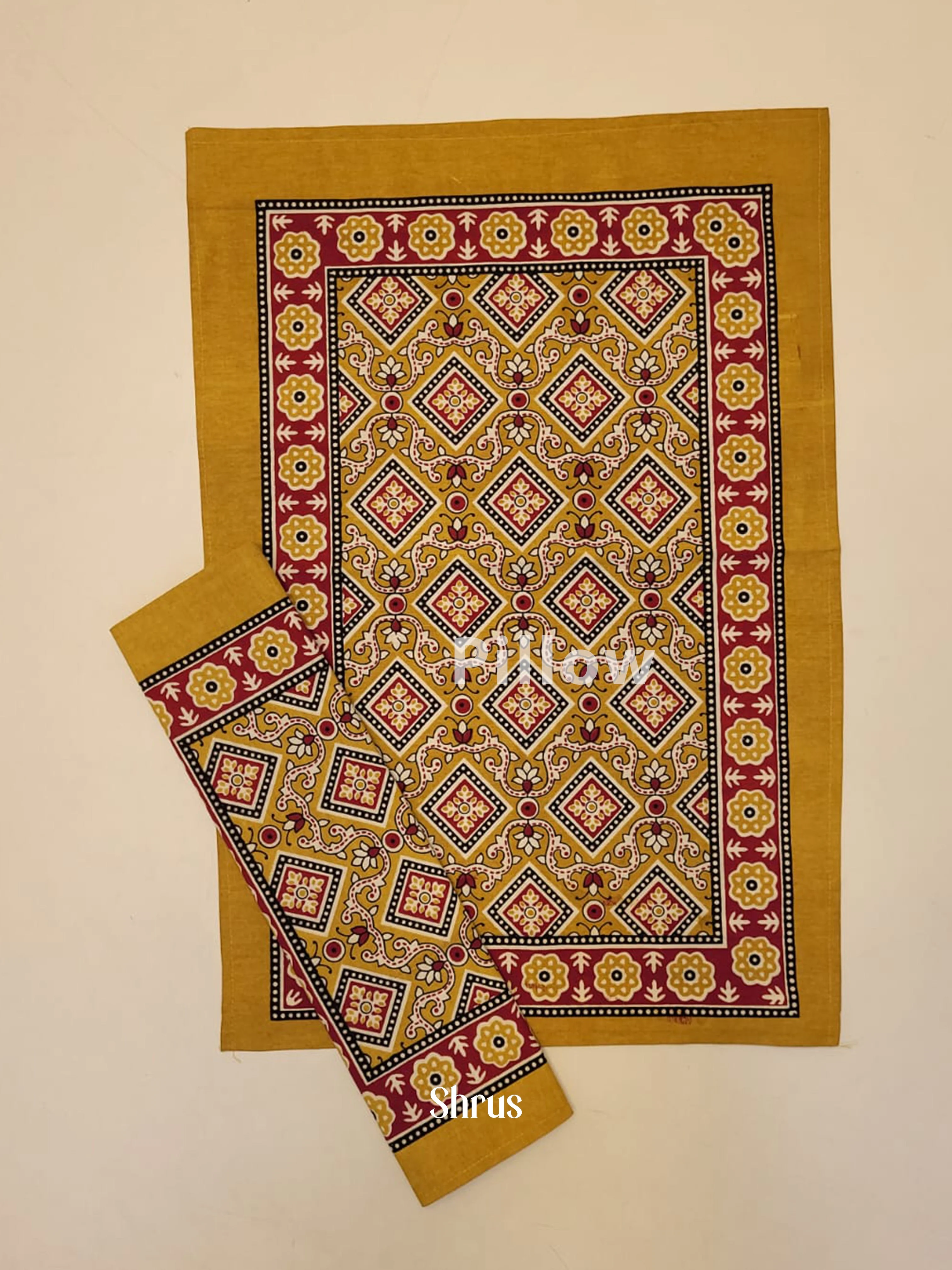 Mustard & Red - Bed Spreads - Image 3