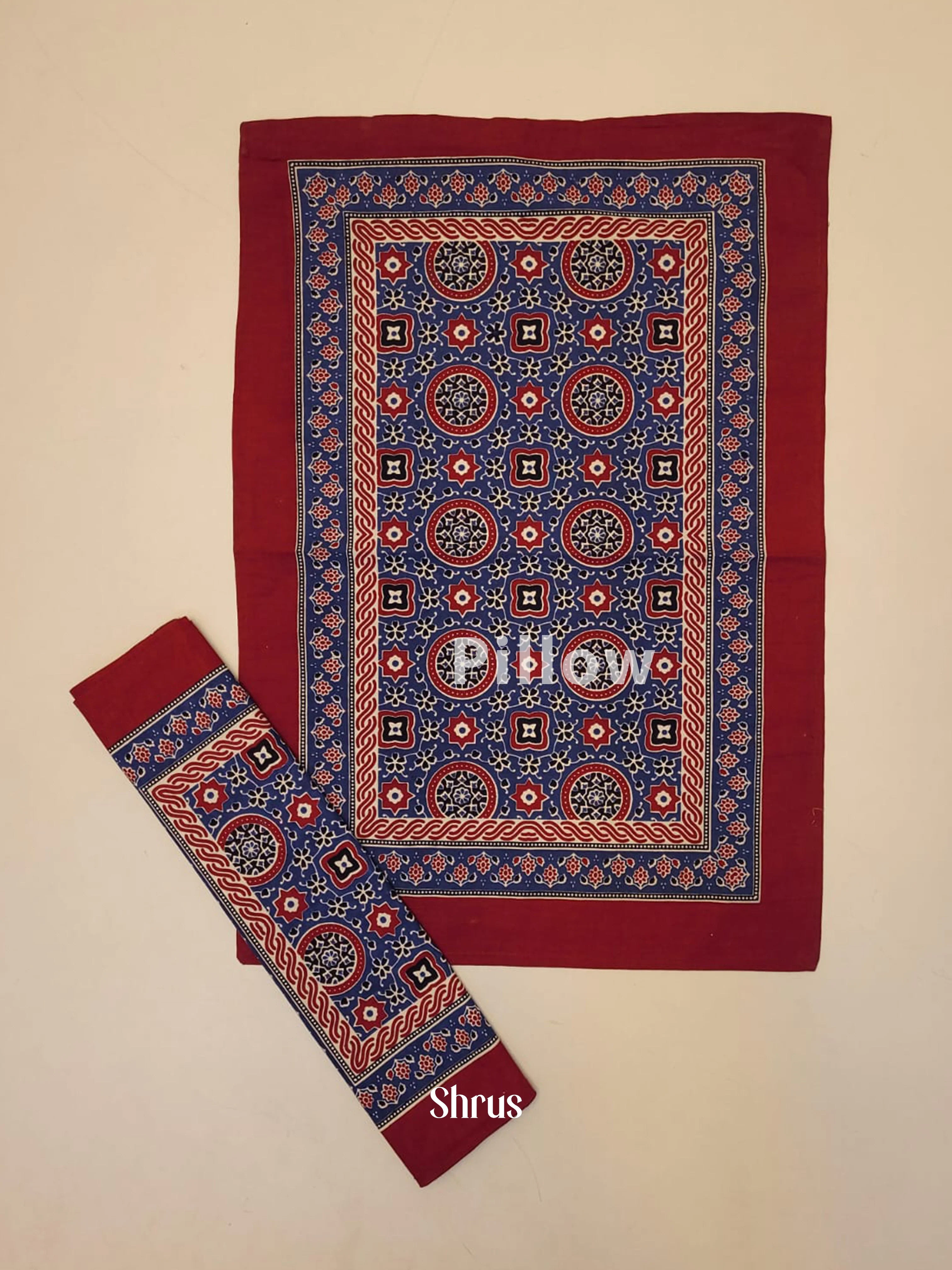Red & Blue - Bed Spreads - Image 3