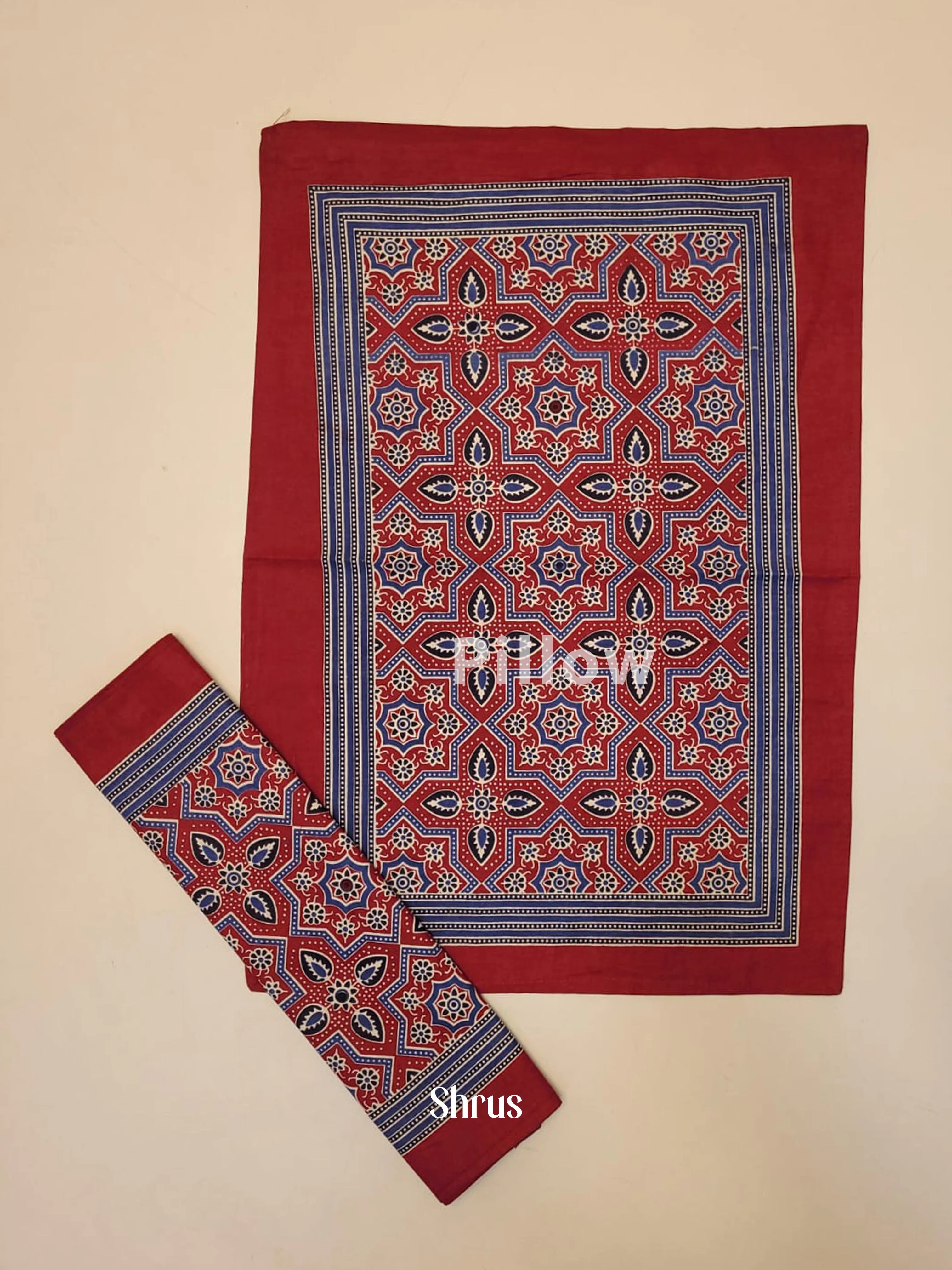 Red & Blue - Bed Spreads - Image 3