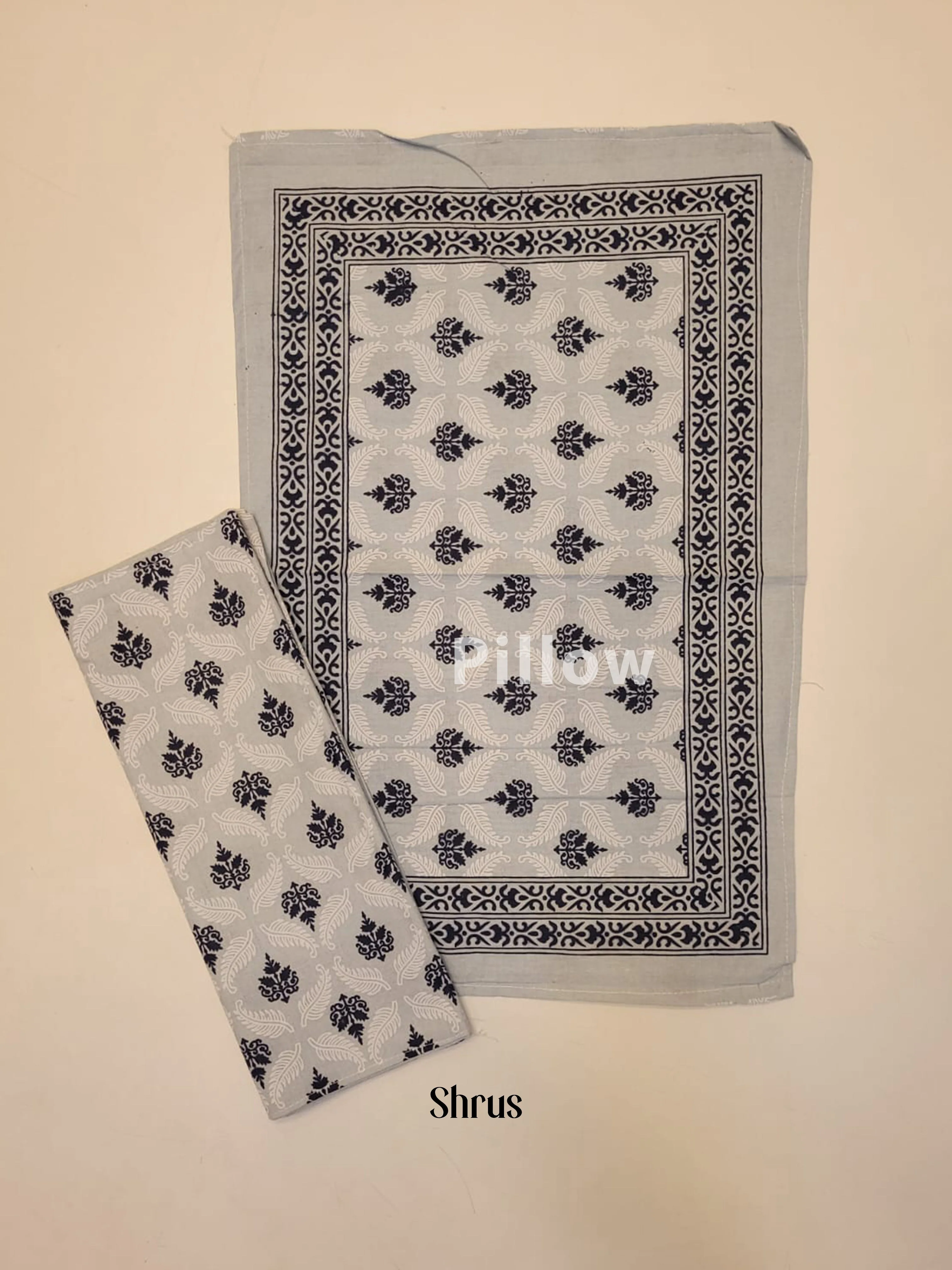 Bluish Grey & Indigo Blue - Bed Spreads - Image 3
