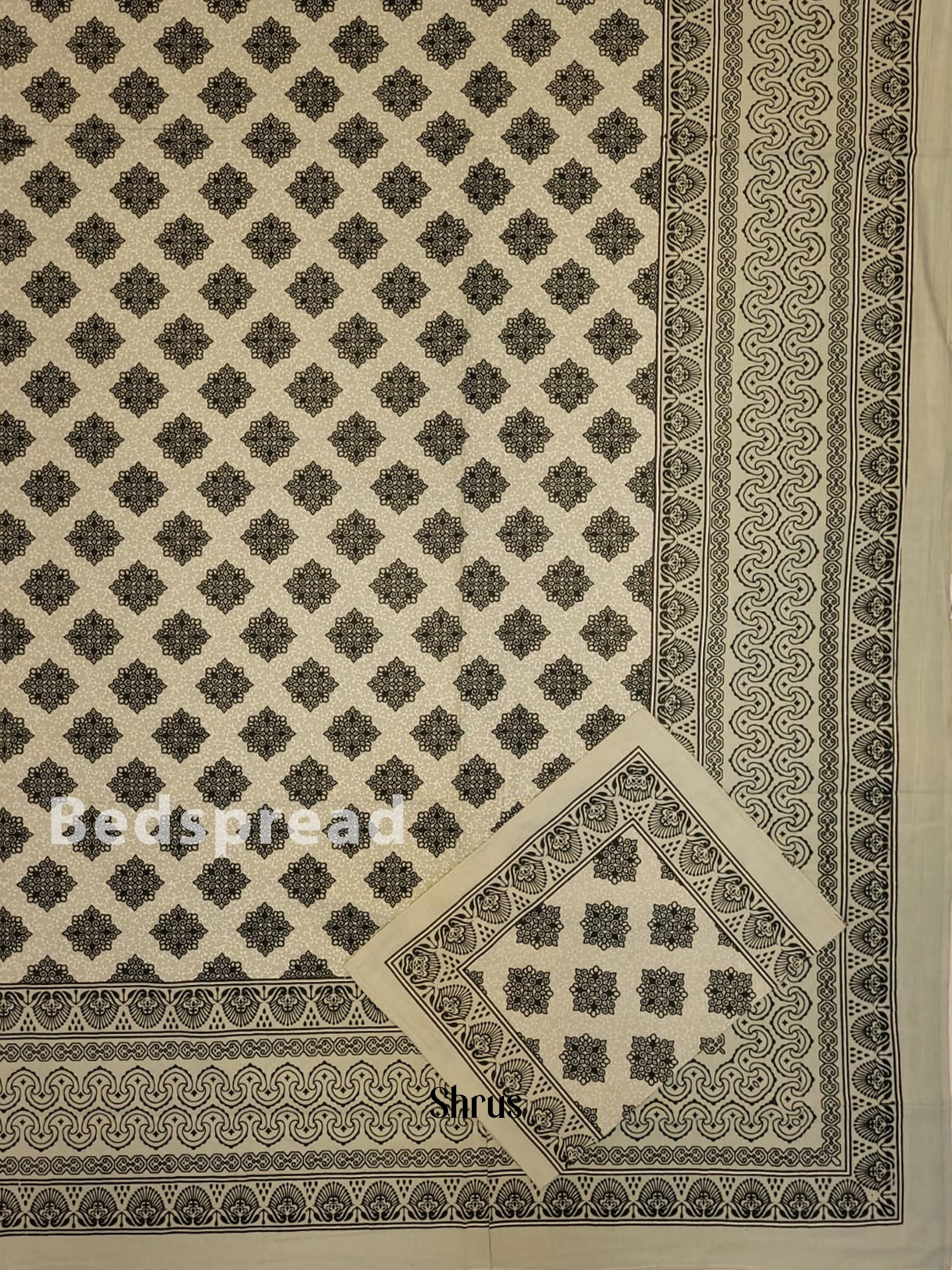 Greenish Grey & Grey - Bed Spreads - Image 2