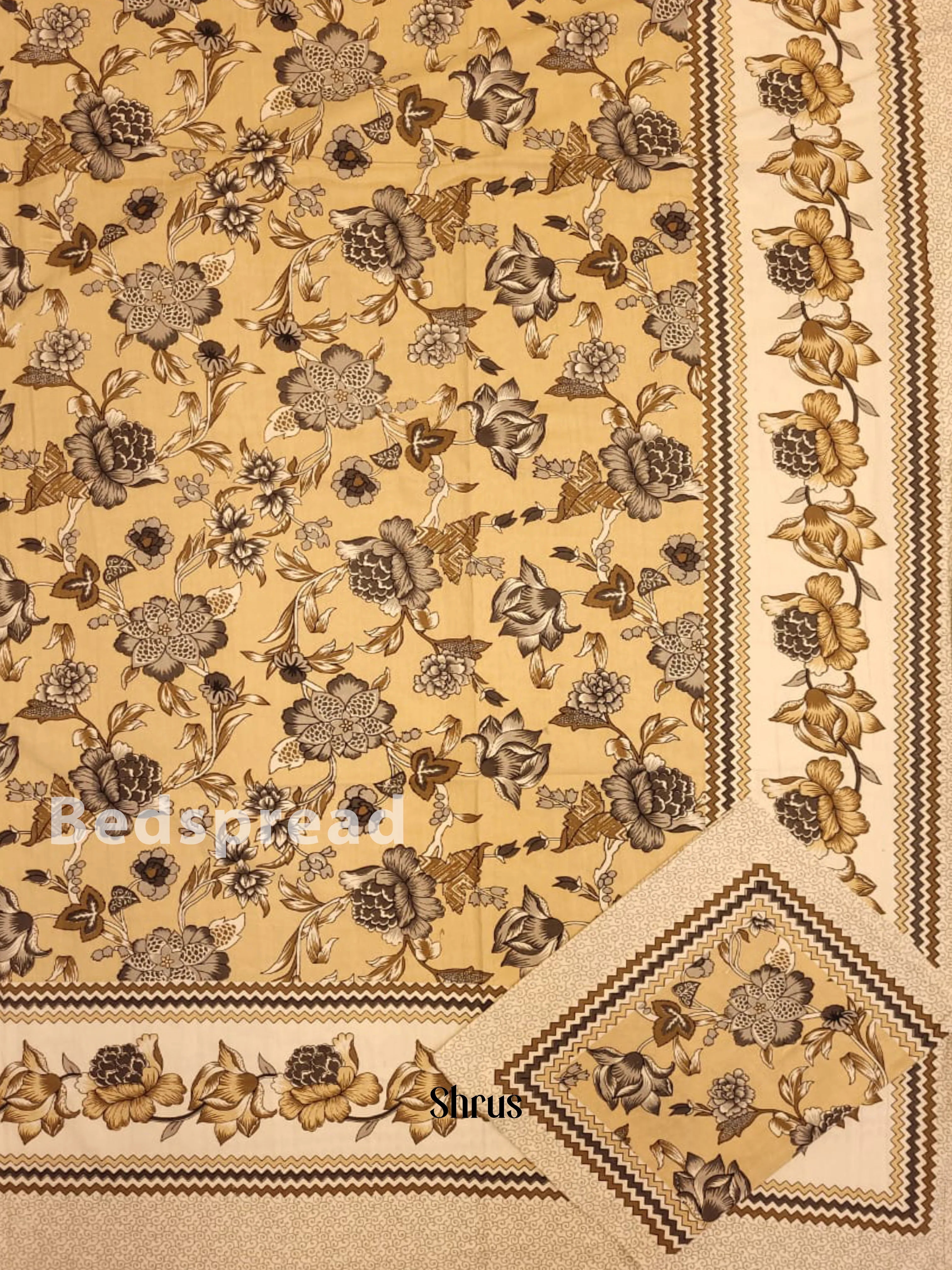 Beige & Cream - Bed Spreads - Image 2
