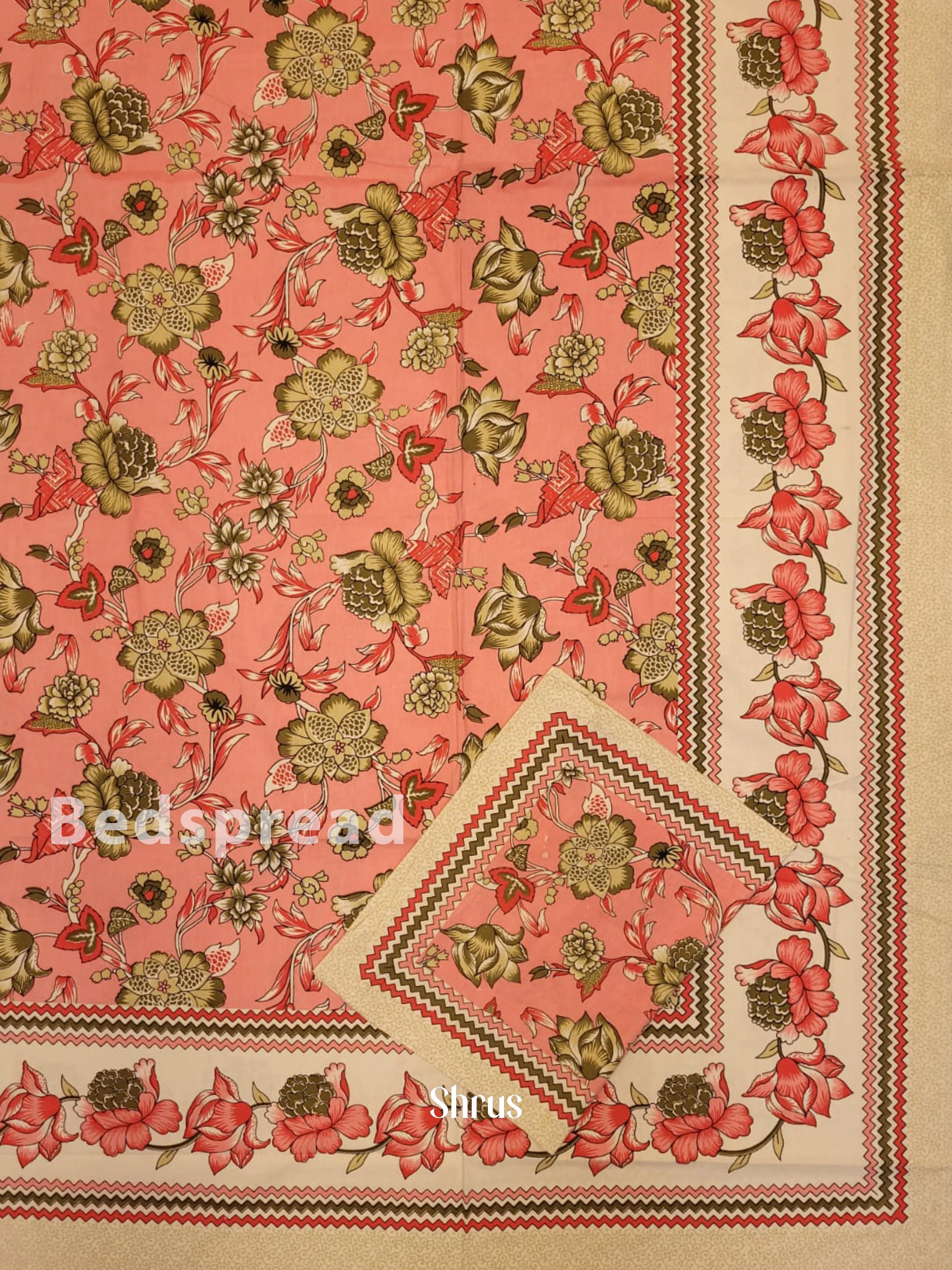 Peach & Cream - Bed Spreads - Image 2