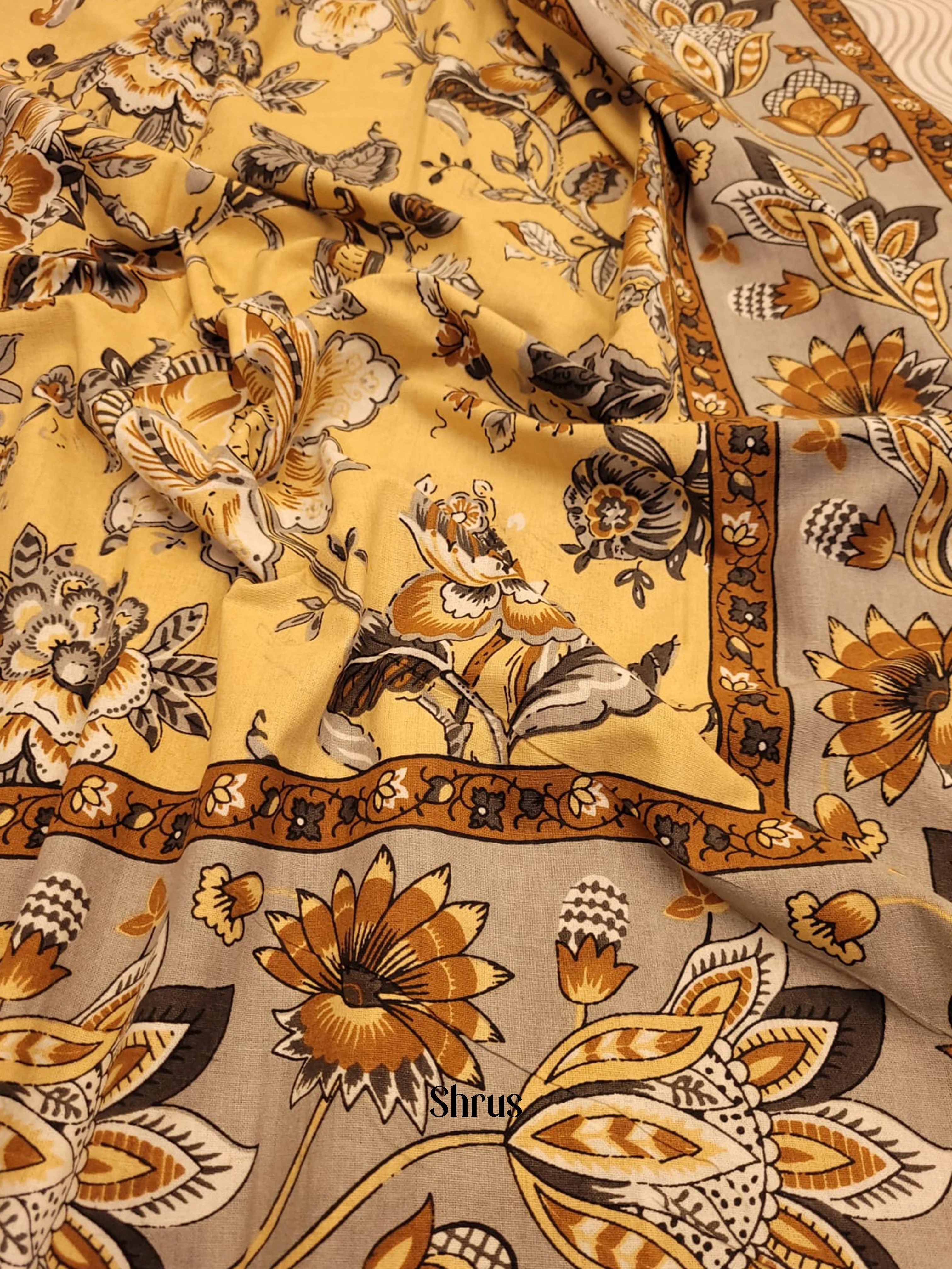 Mustard & Grey - Bed Spreads