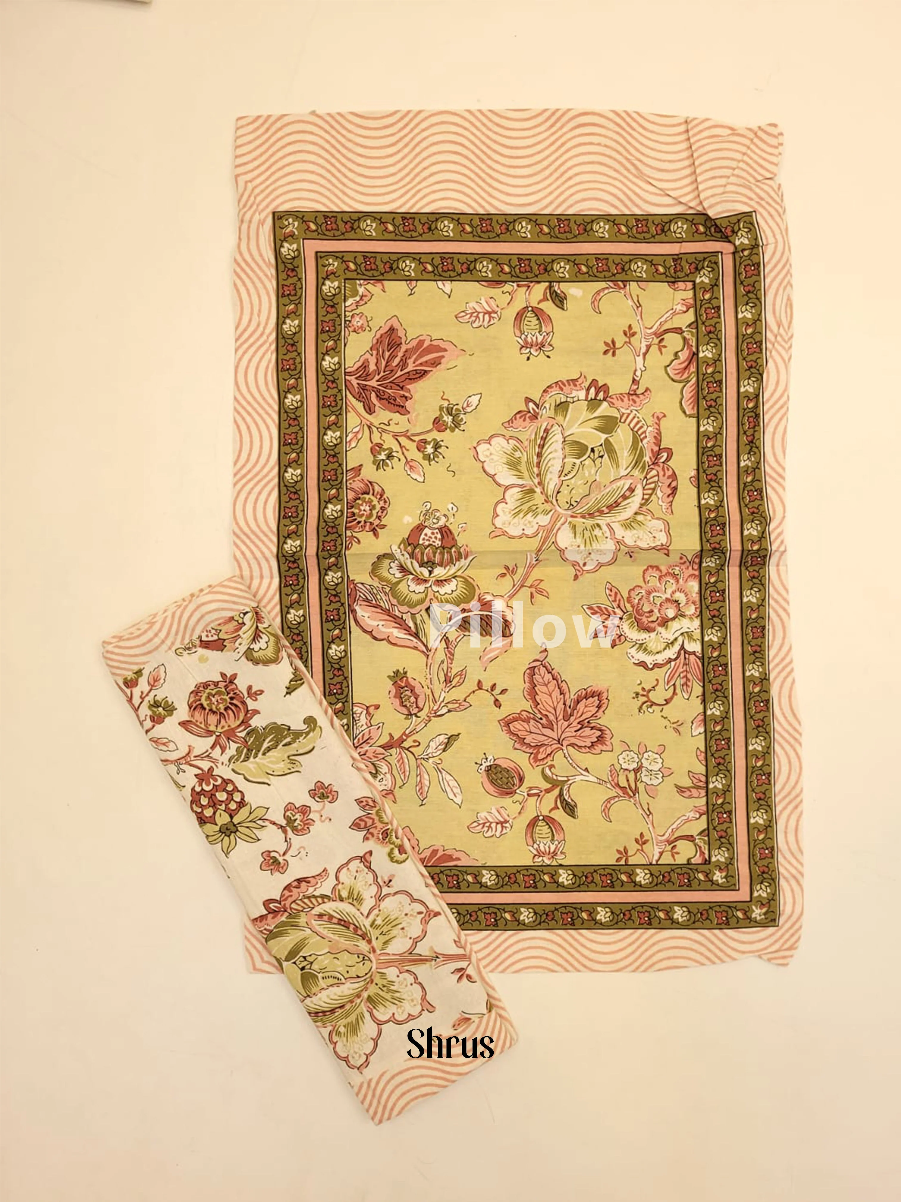 Green & Peach - Bed Spreads - Image 3