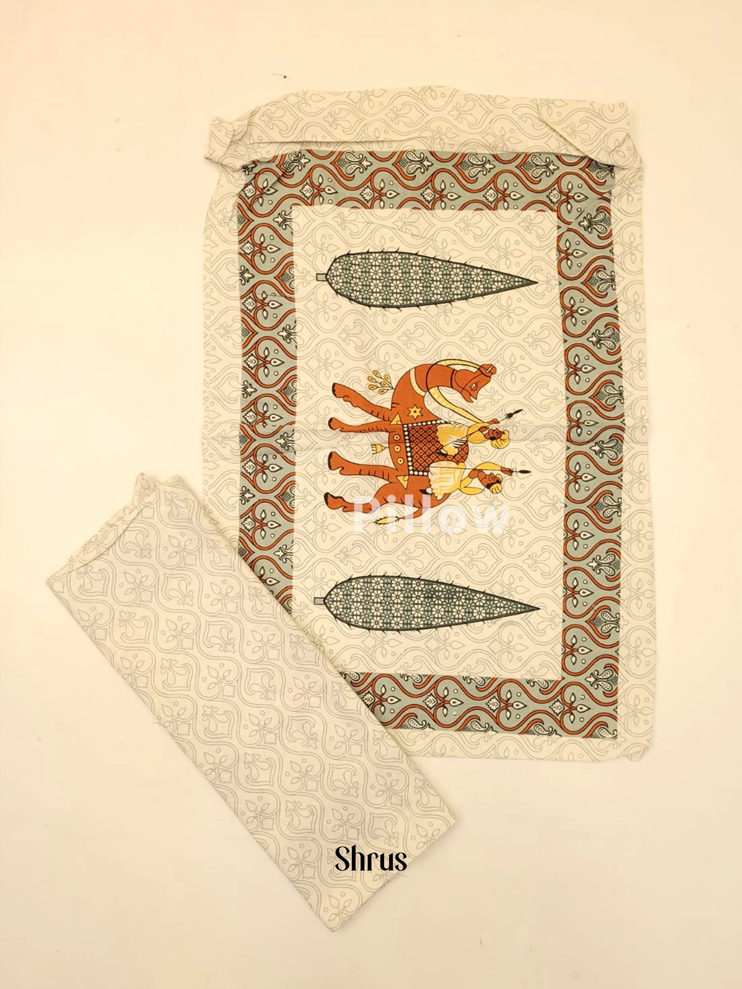 Cream & Grey - Bed Spreads - Image 3