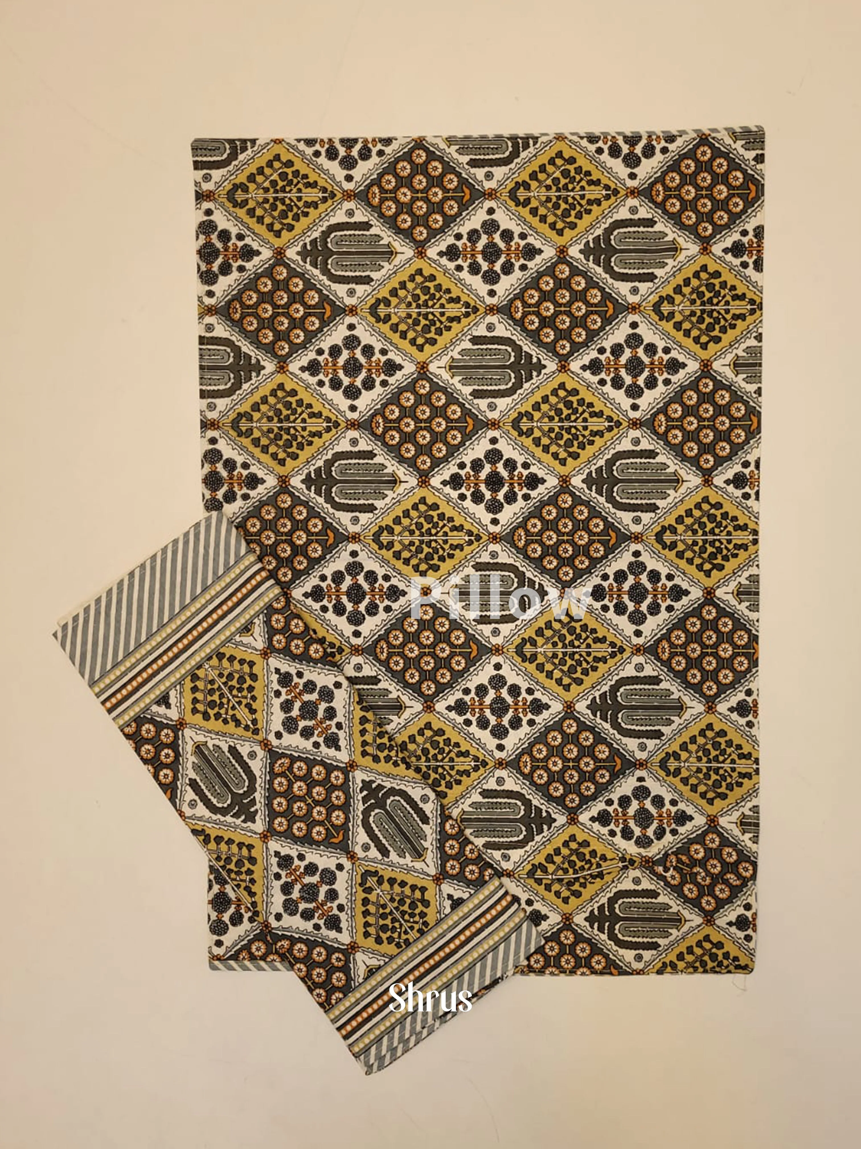 Mustard & Grey -Bed Spreads - Image 3