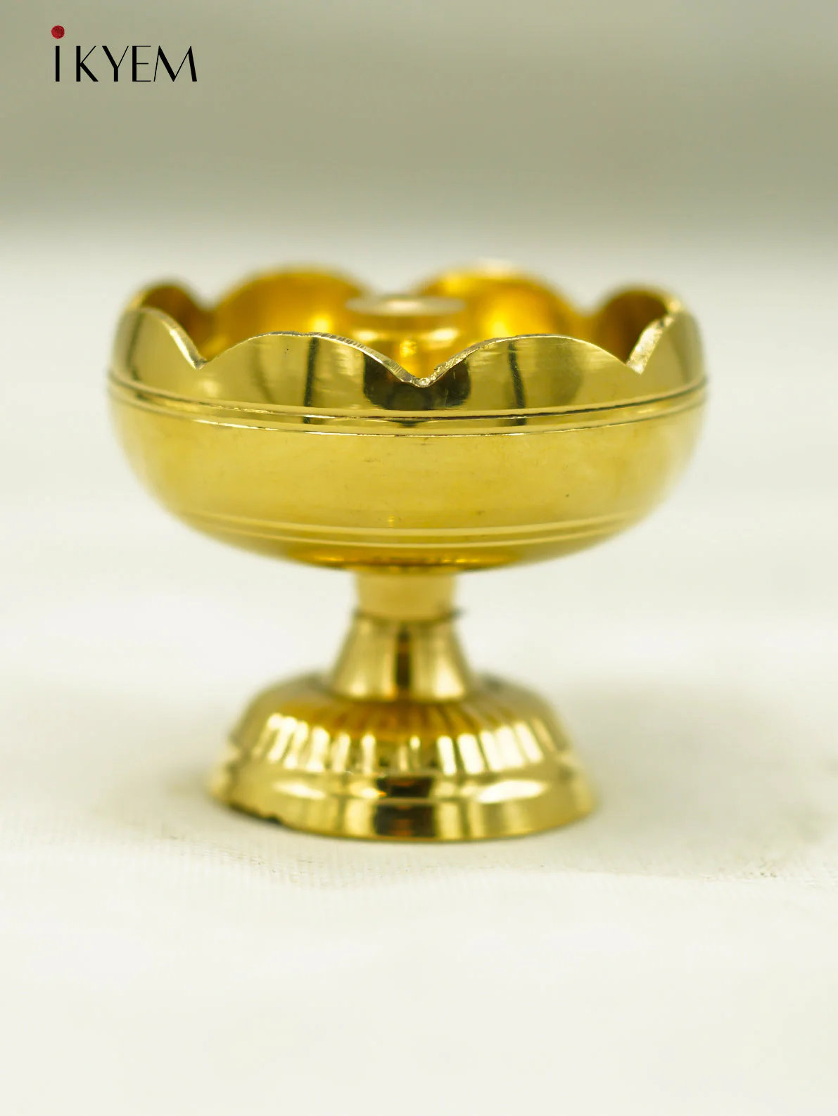 Brass Lotus Vilakku