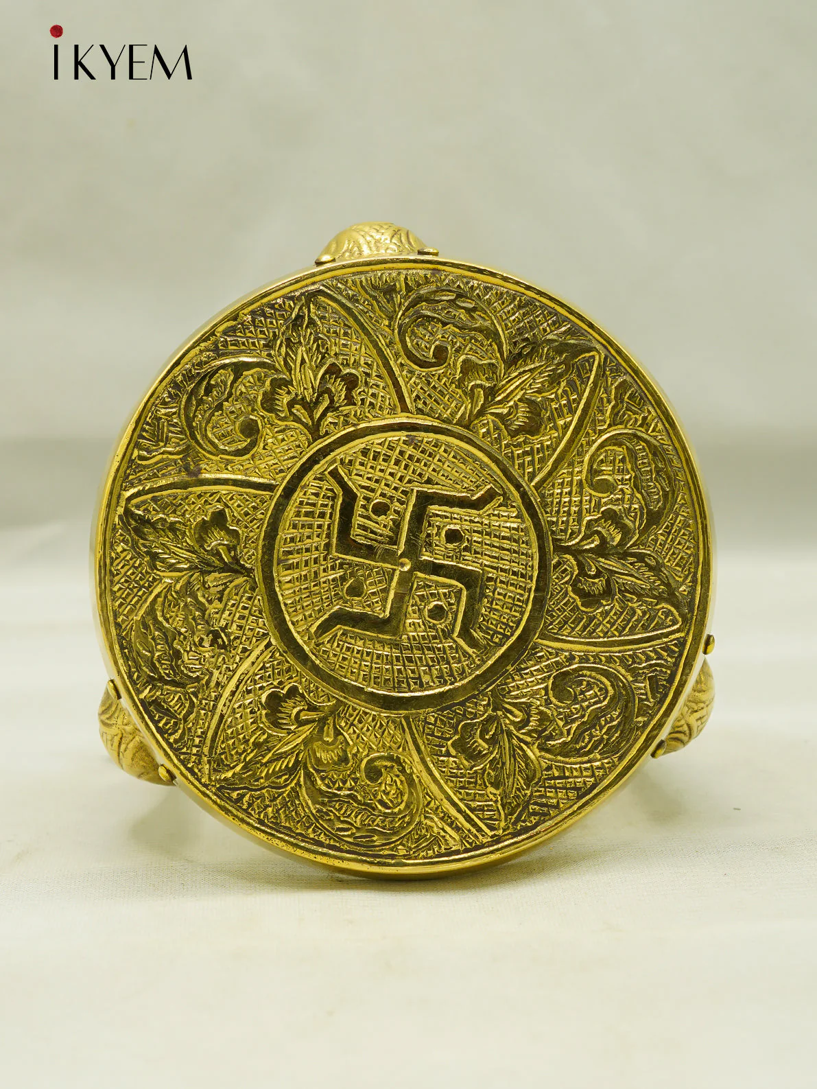 Brass mukkali Stool - Image 2
