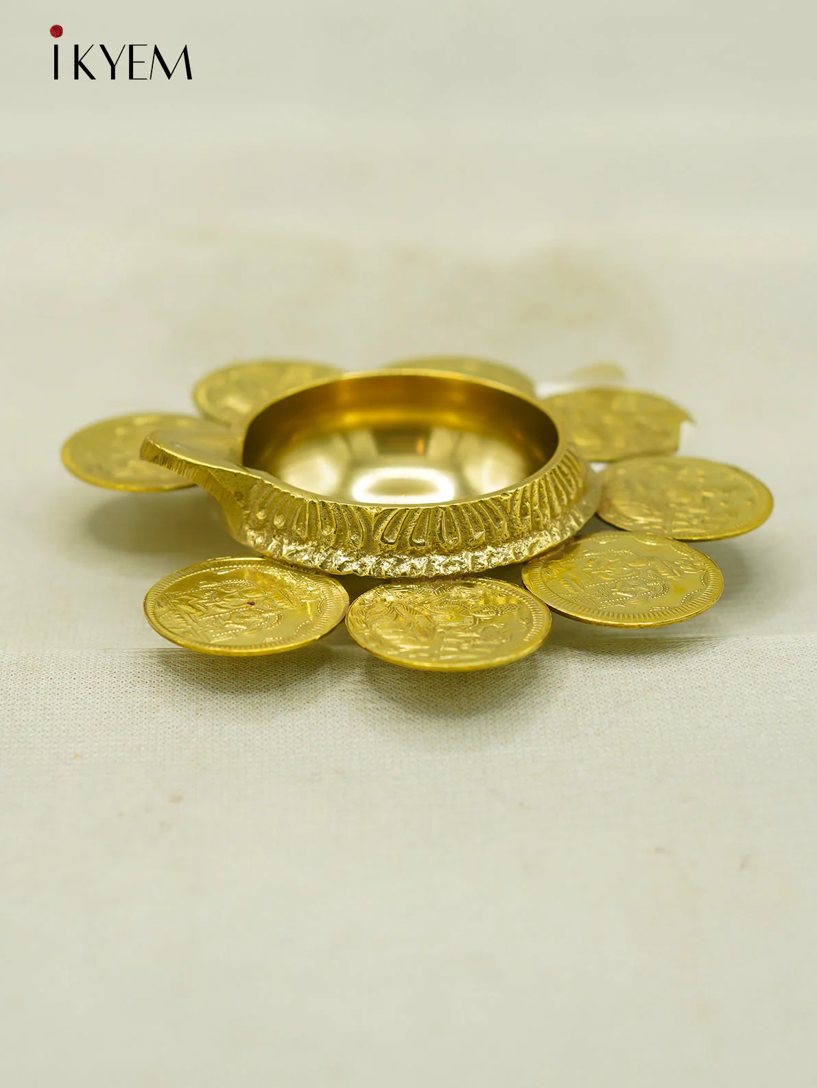 Brass Coin Vilakku