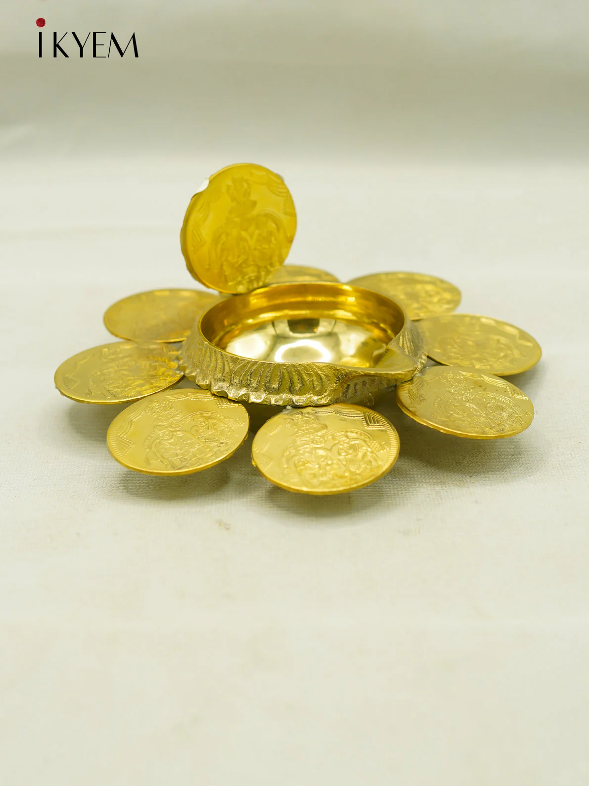 Brass Coin Vilakku