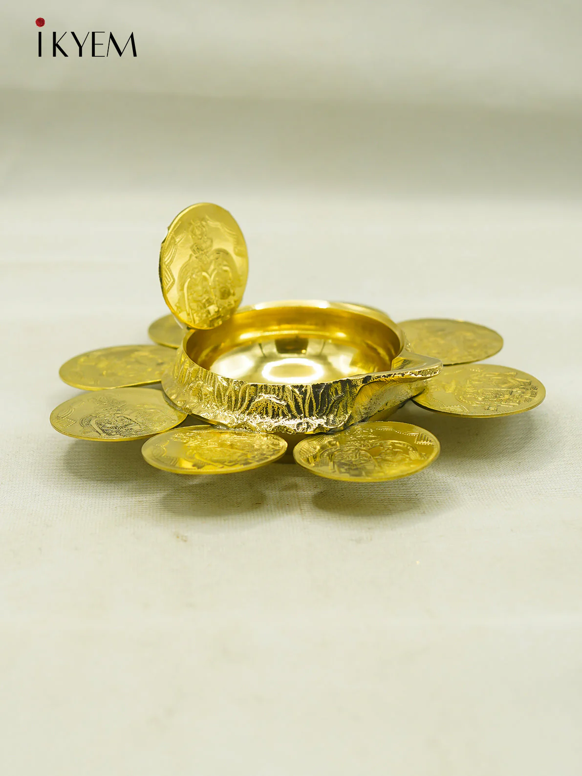 Brass Coin Vilakku