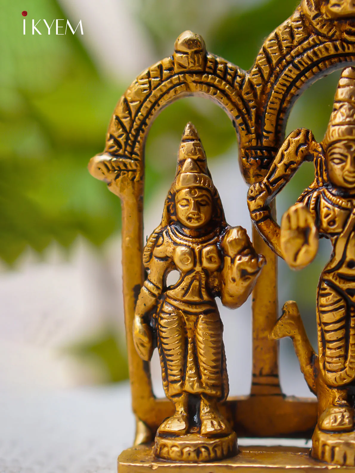 Brass Vishnu Boodevi , sridevi set - Image 2