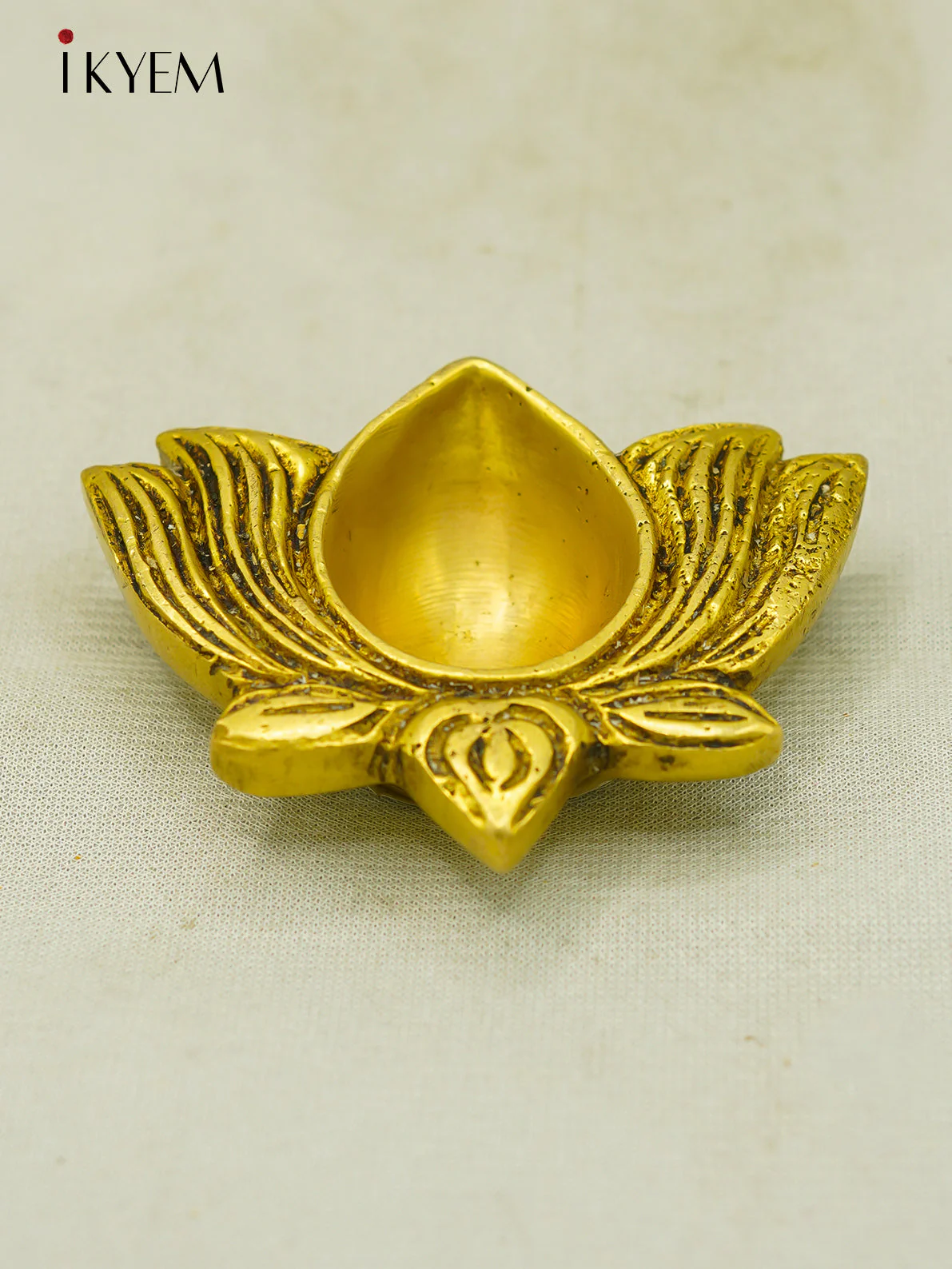 Brass Lotus Vilakku