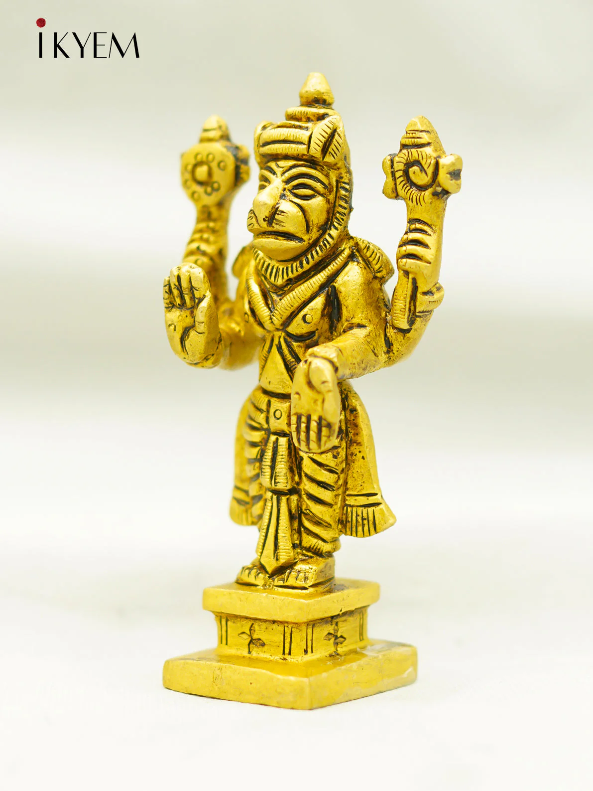Brass Narashimar Idol - Image 2