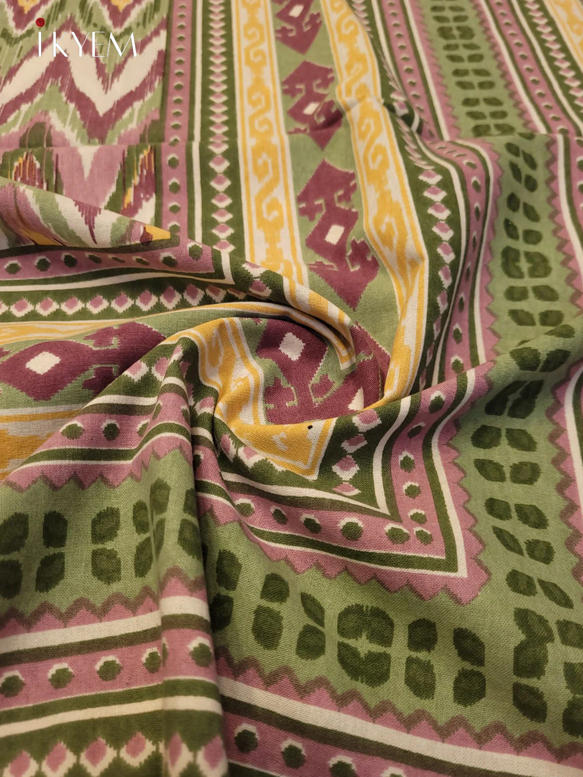 Green & Yellow - Bed Spread