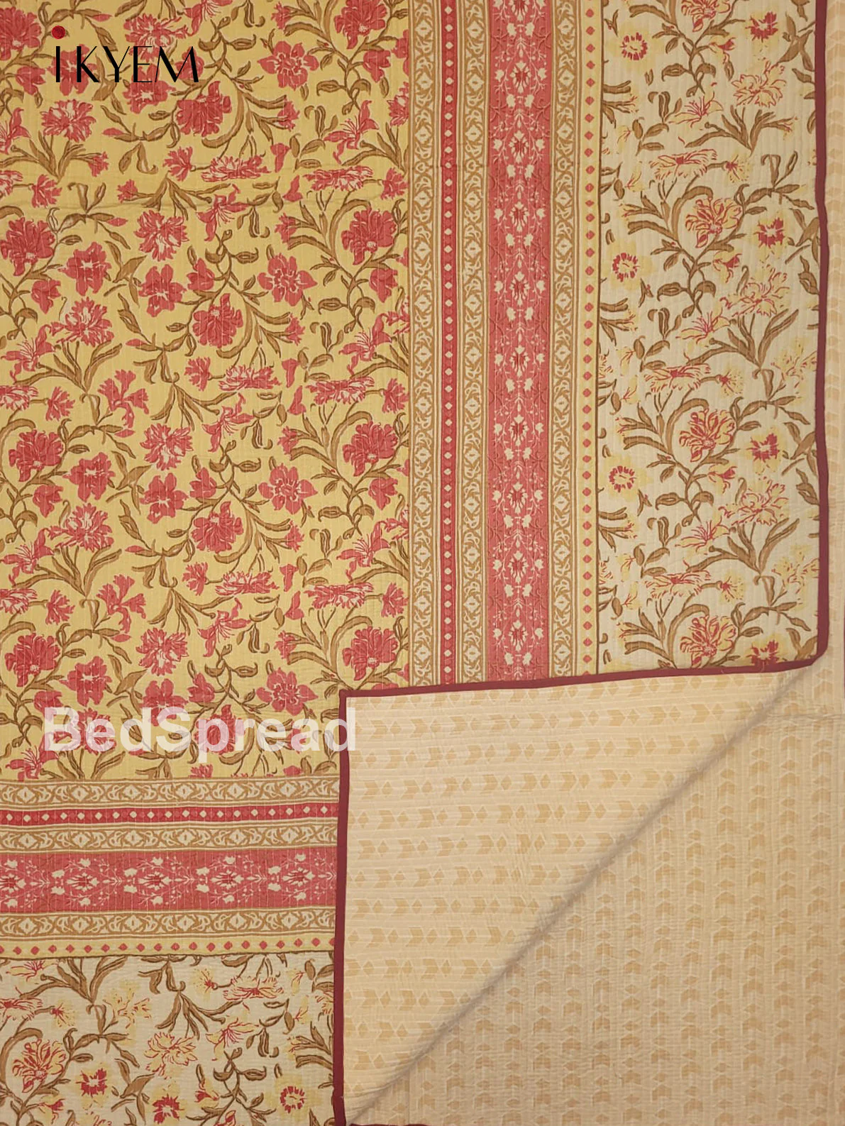 Lite Green & Cream - Quilt Set - Image 2
