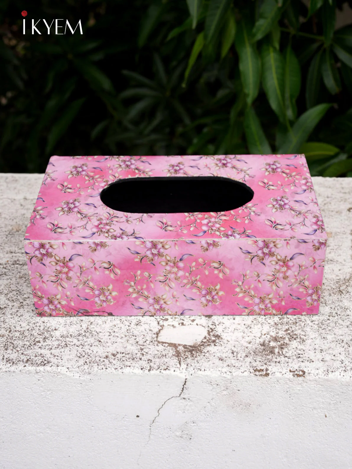 Printed Wooden Tissue Box - Image 2