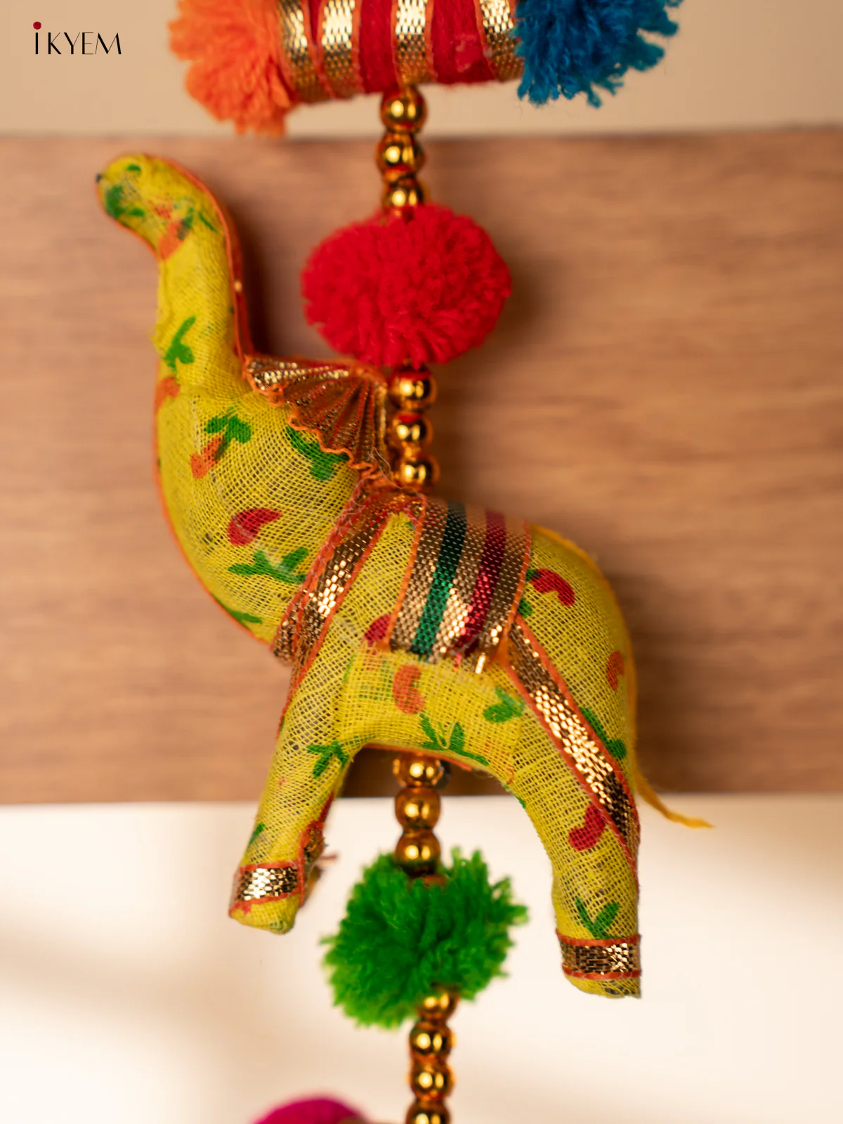 Handpainted Cloth Elephant Thoran - 4GJ03874 - Image 3