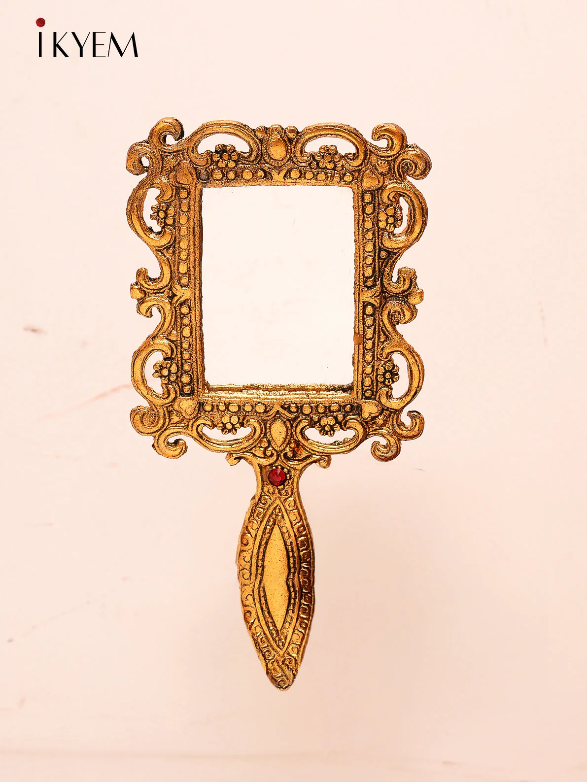 Antique Finish Hand Mirror