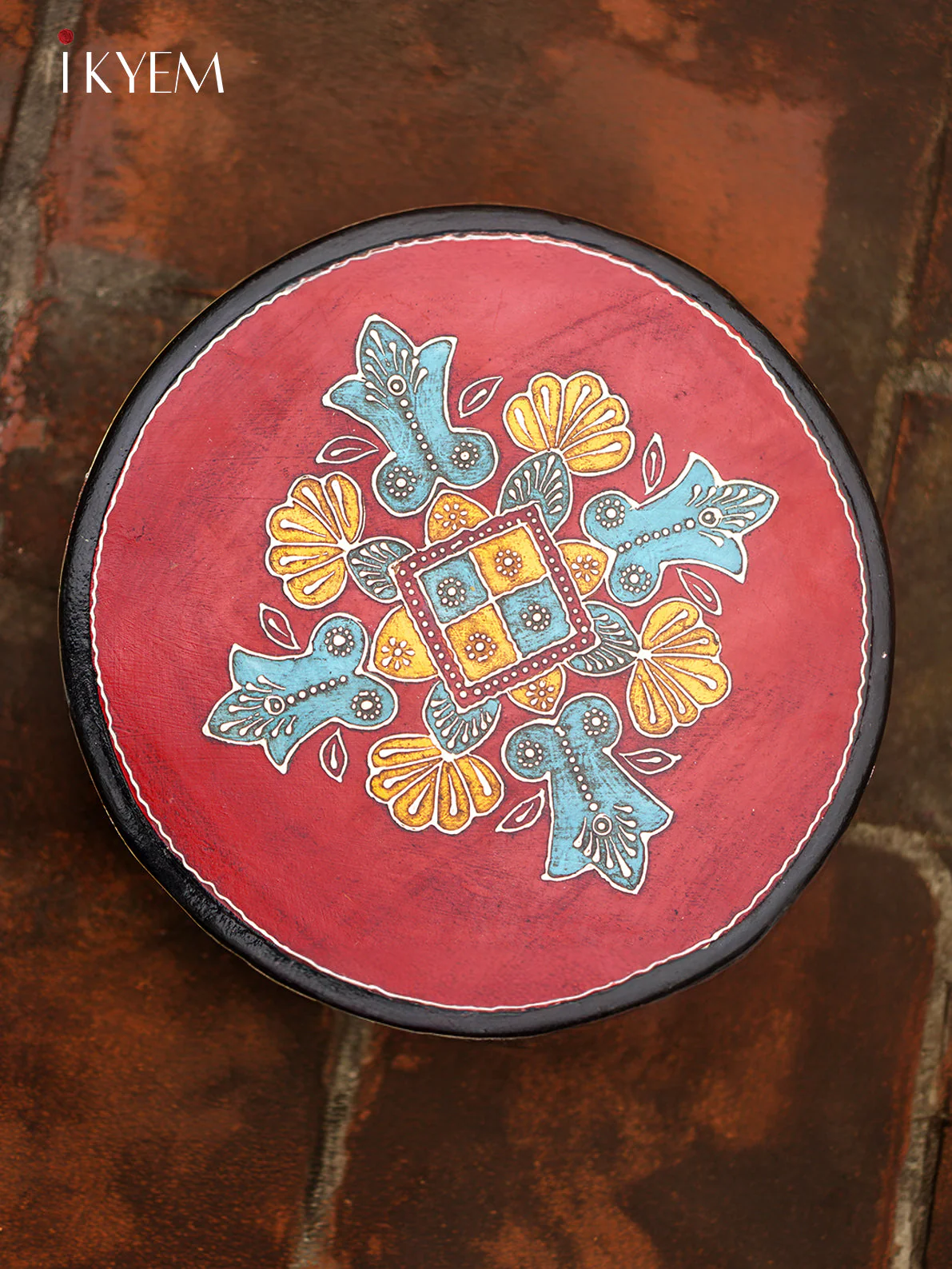Wooden Elephant Leg Chowki