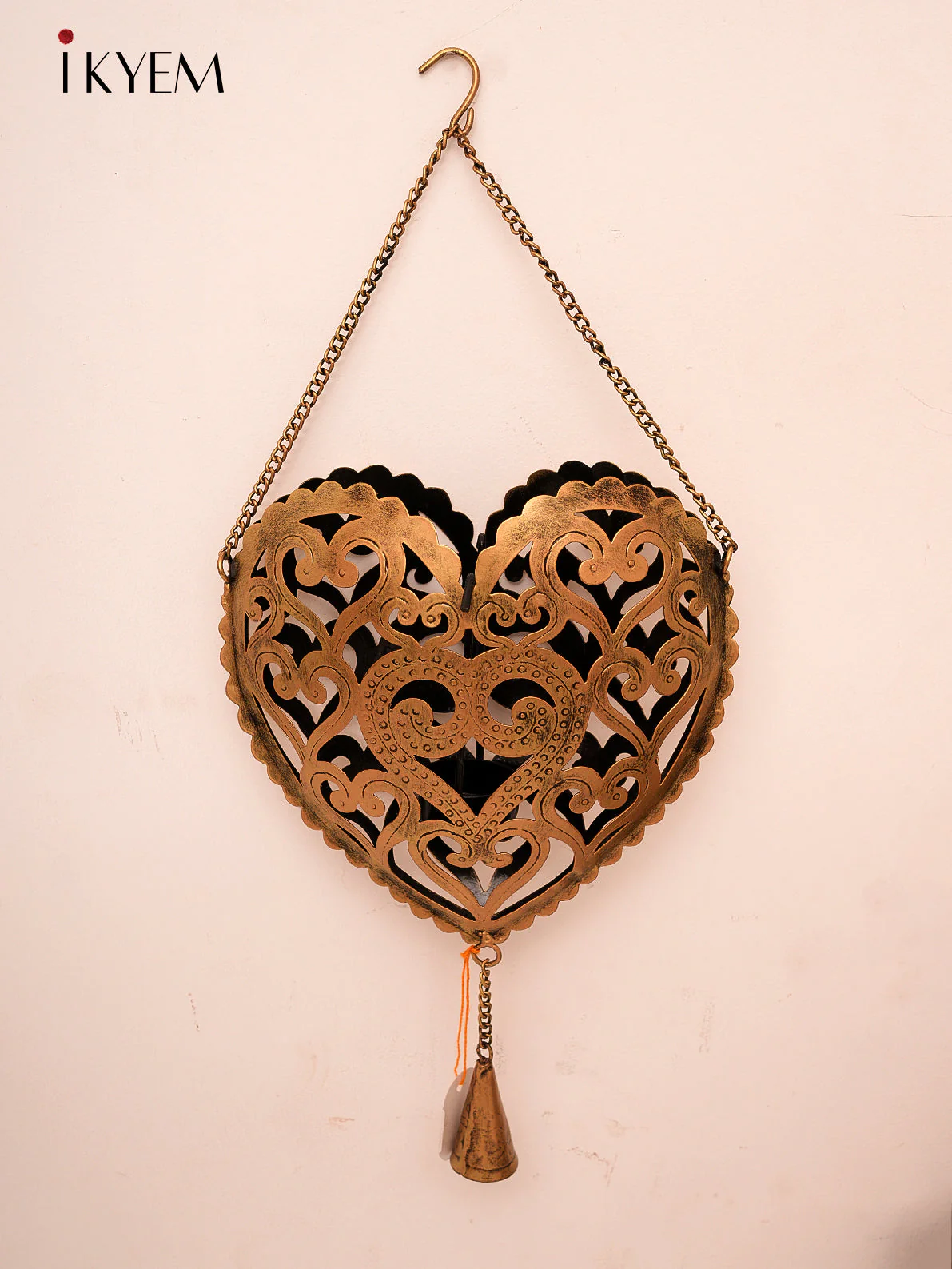Brass Handle Candle Holder