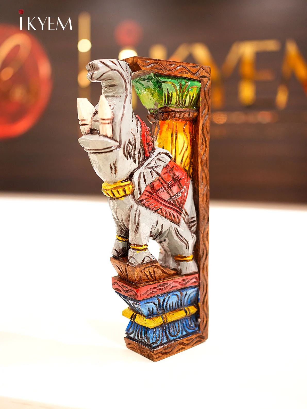 Handpainted Elephant Brackets (Small) - Image 3