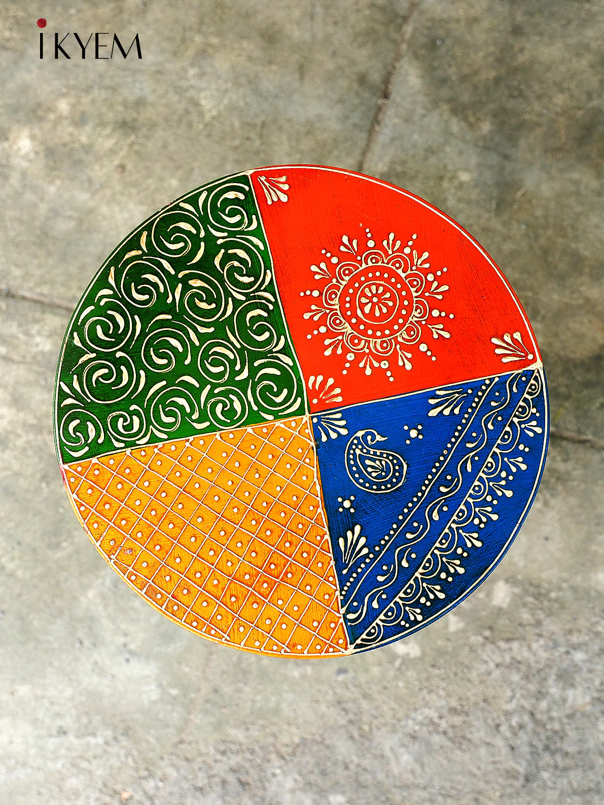 Hand-Painted Swan Table - Image 3