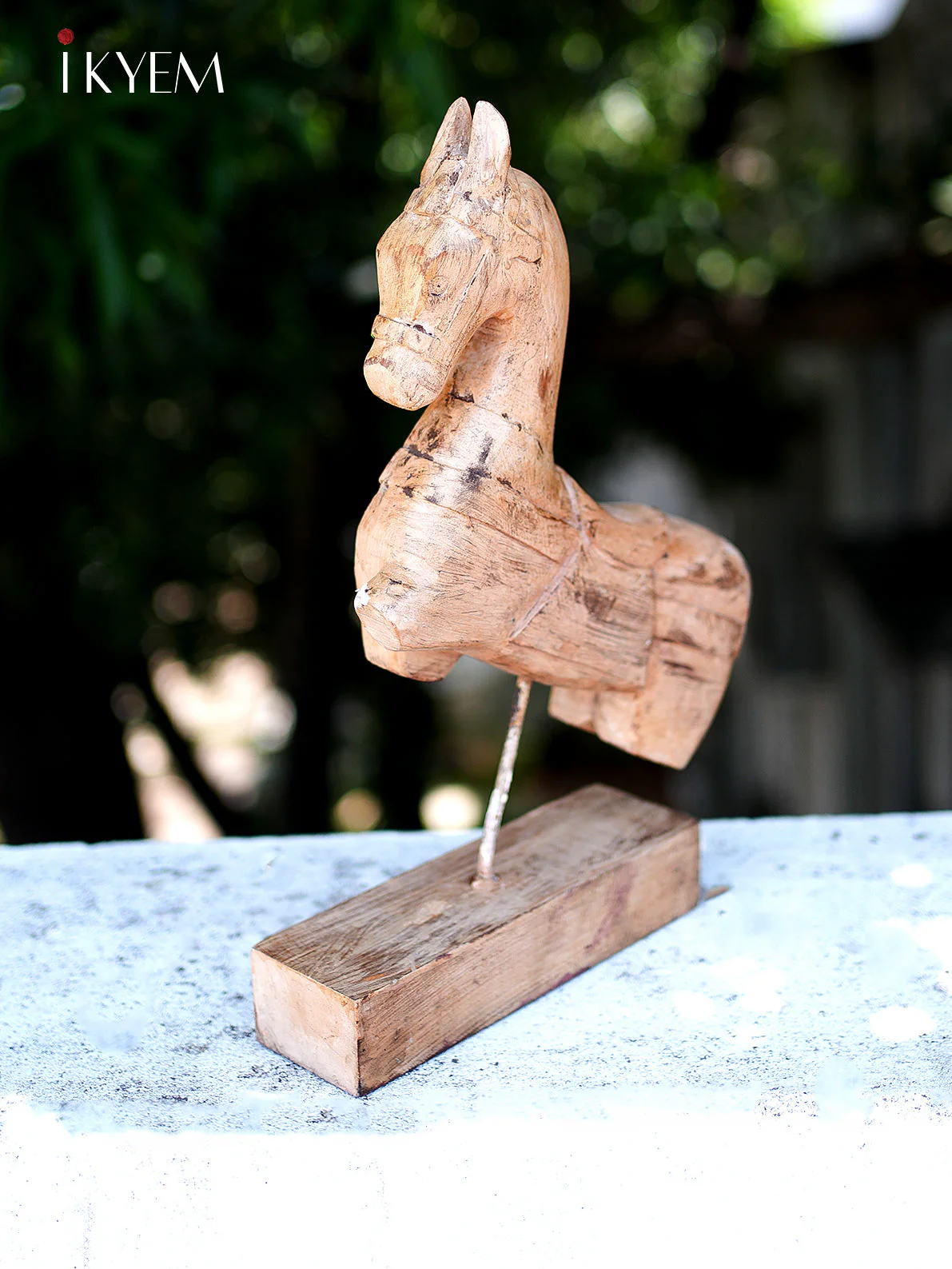 Wooden Horse Stand (Sandal) - Image 2