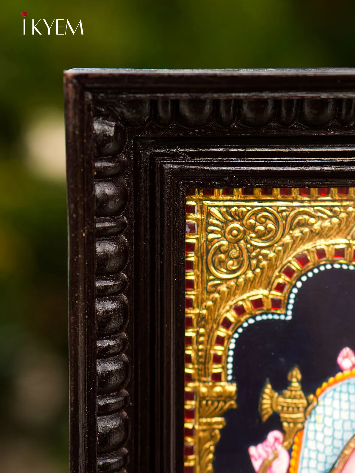 Lord Ganesha Tanjore Painting - Image 6