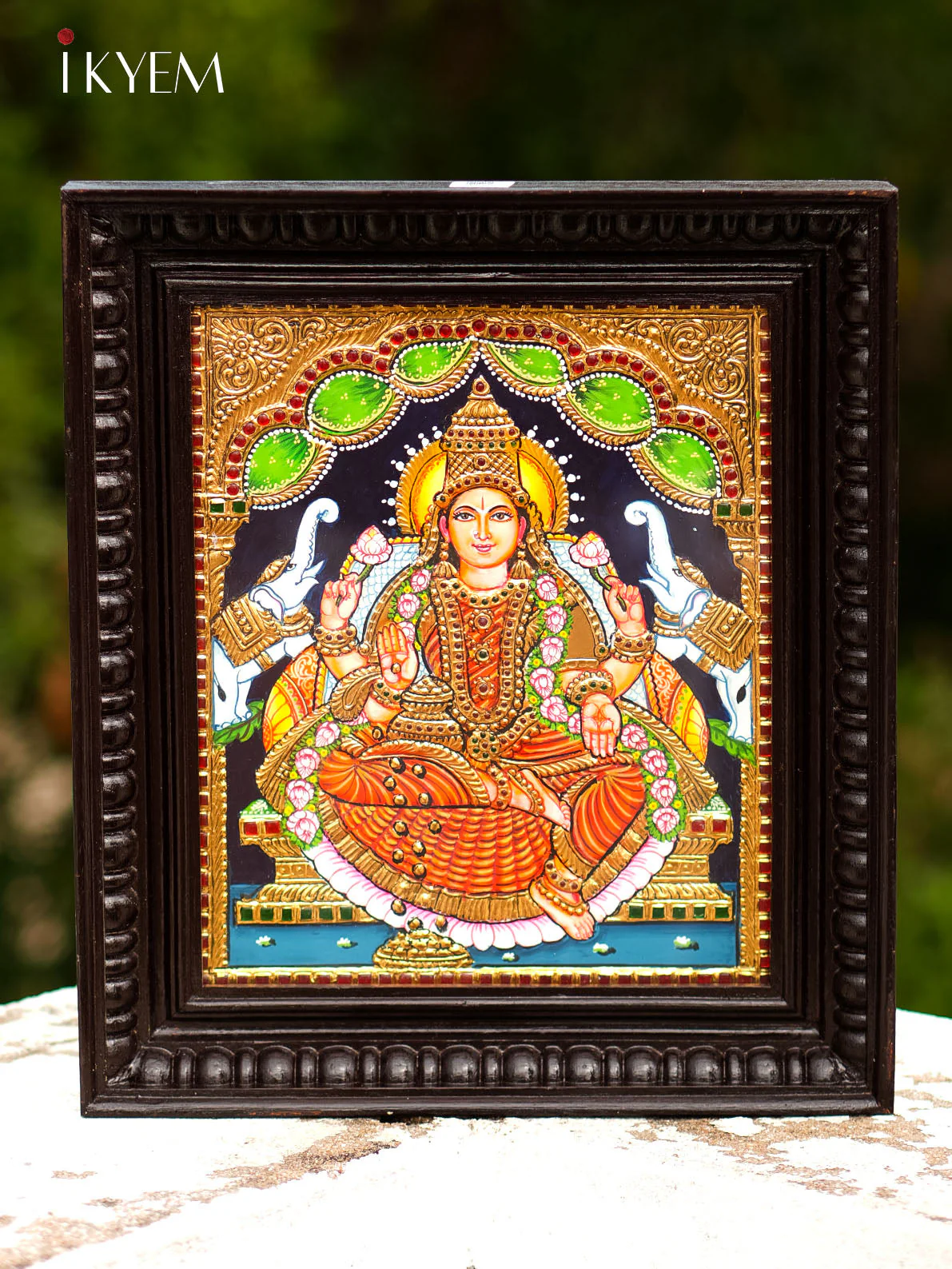 Goddess Lakshmi Tanjore Painting