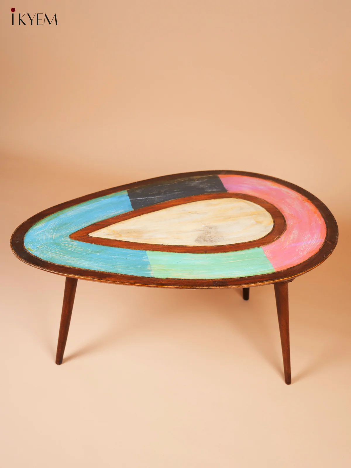 Drop shape Wooden Table (18×35) Inch - 4IJ24003 - Image 3