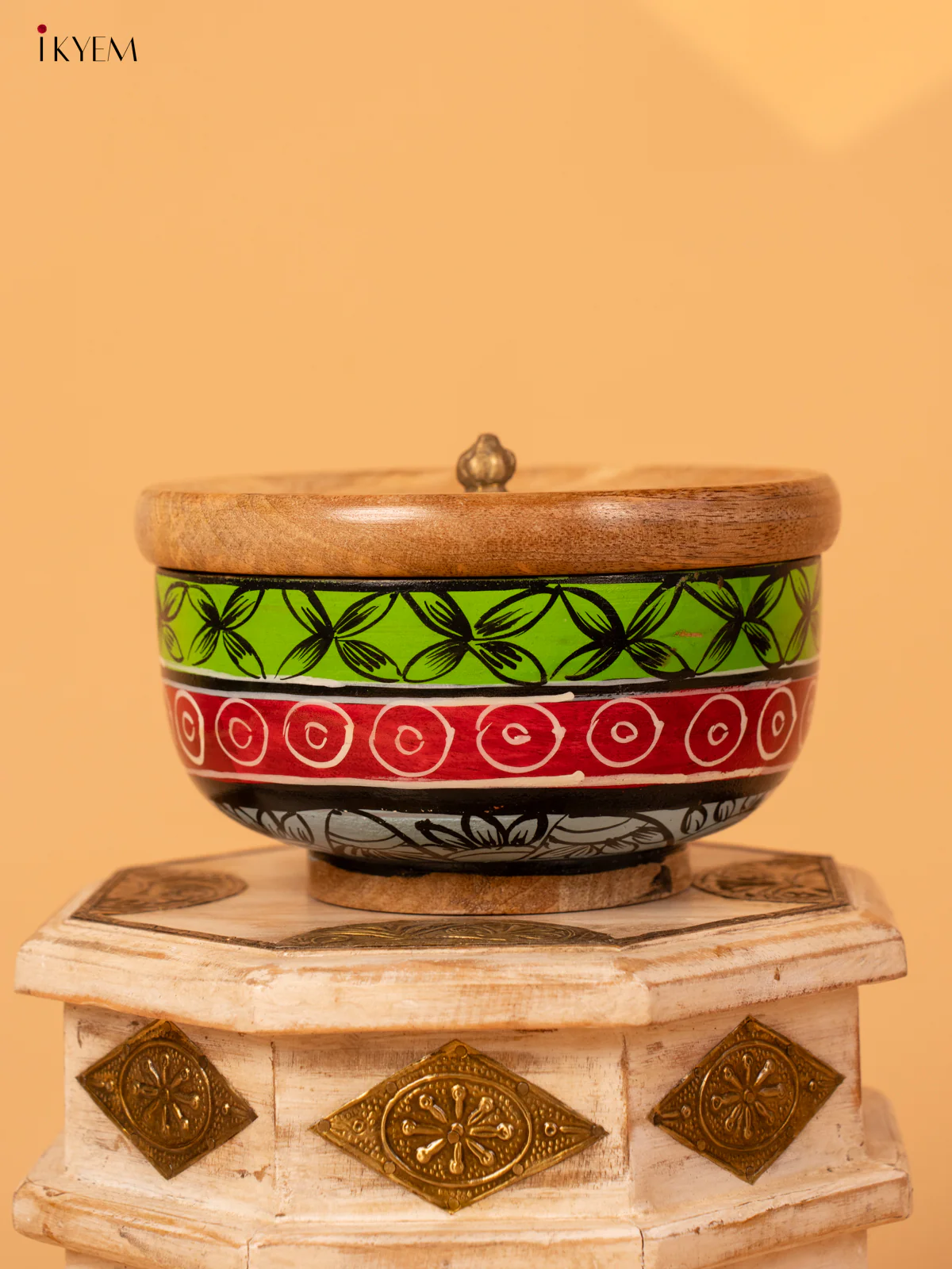 Wooden Dry Fruit Box Small Size- 4IJ26154 - Image 5
