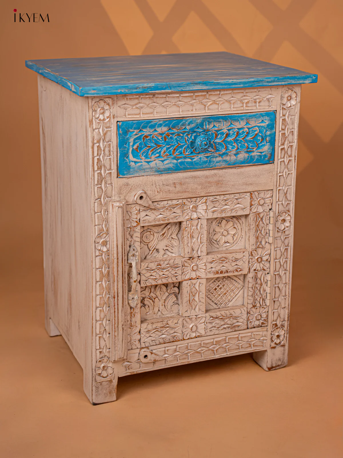 Wooden Side Table - 24 Inches - 4IJ26177 - Image 3