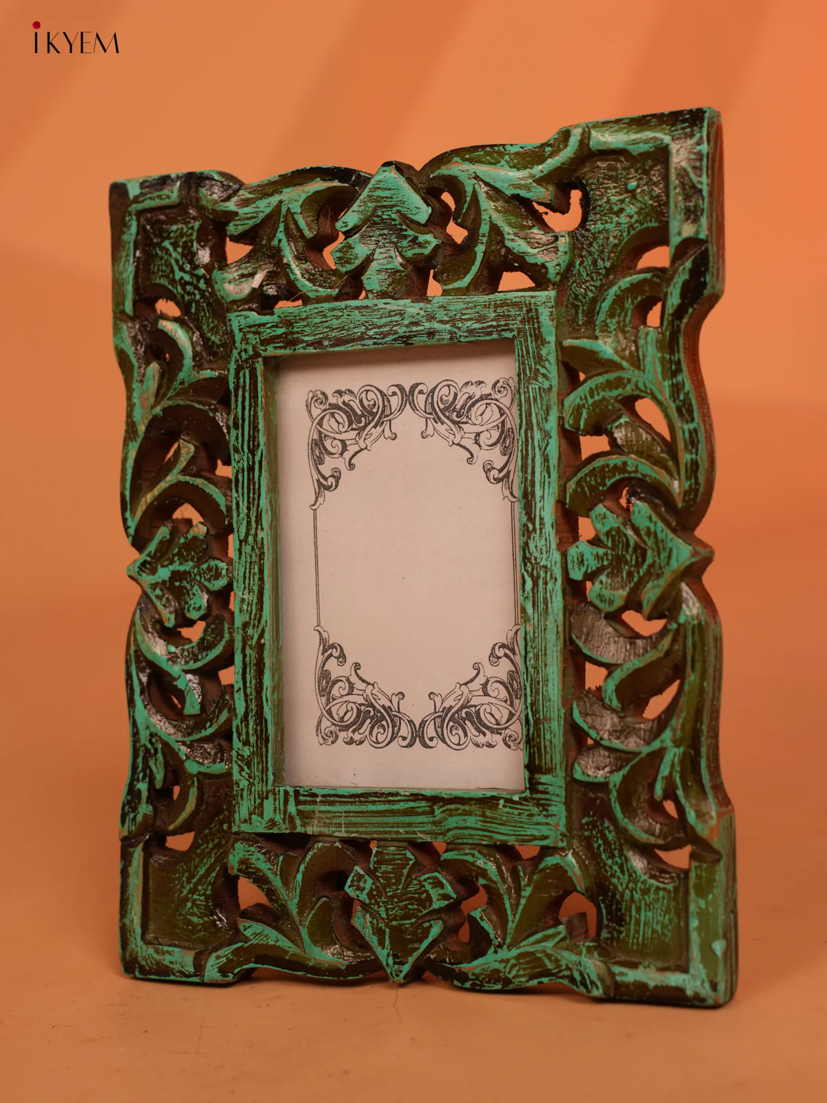 Wooden Carved Photoframe - 4IJ30006 - Image 2