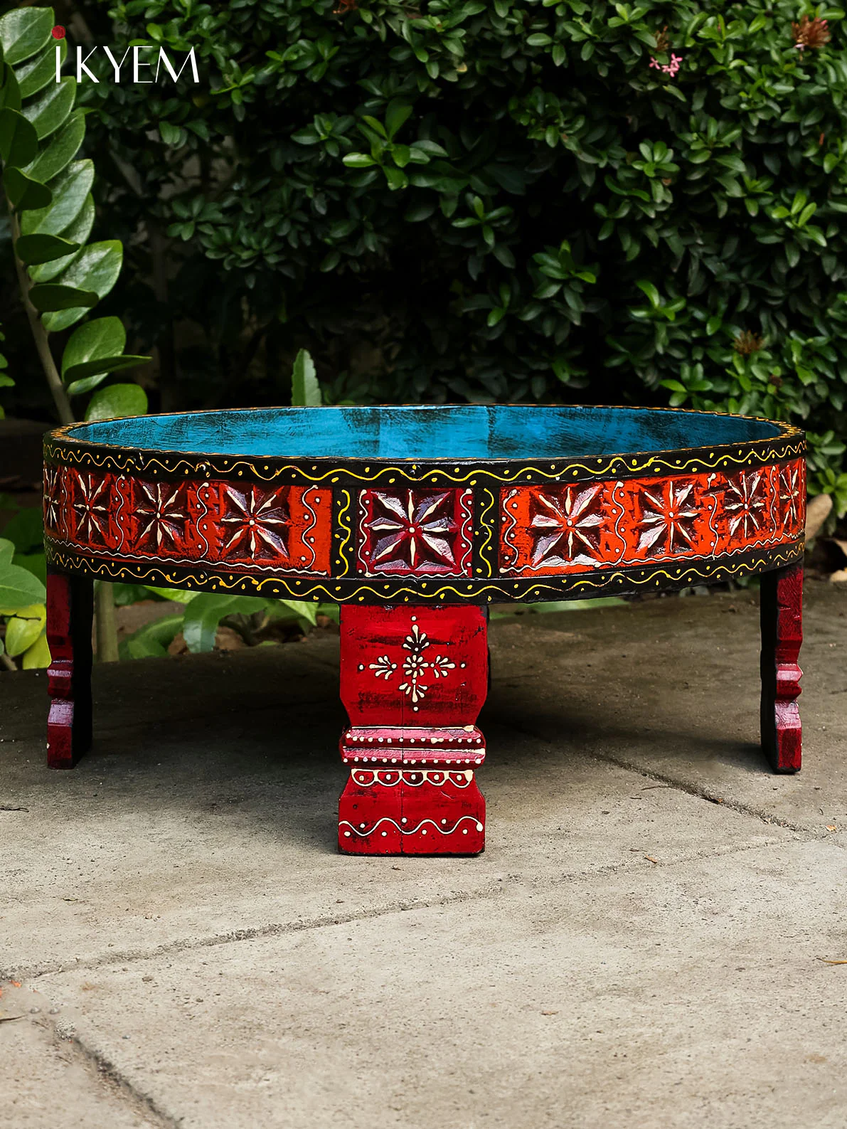 Painted Wooden Tray Table