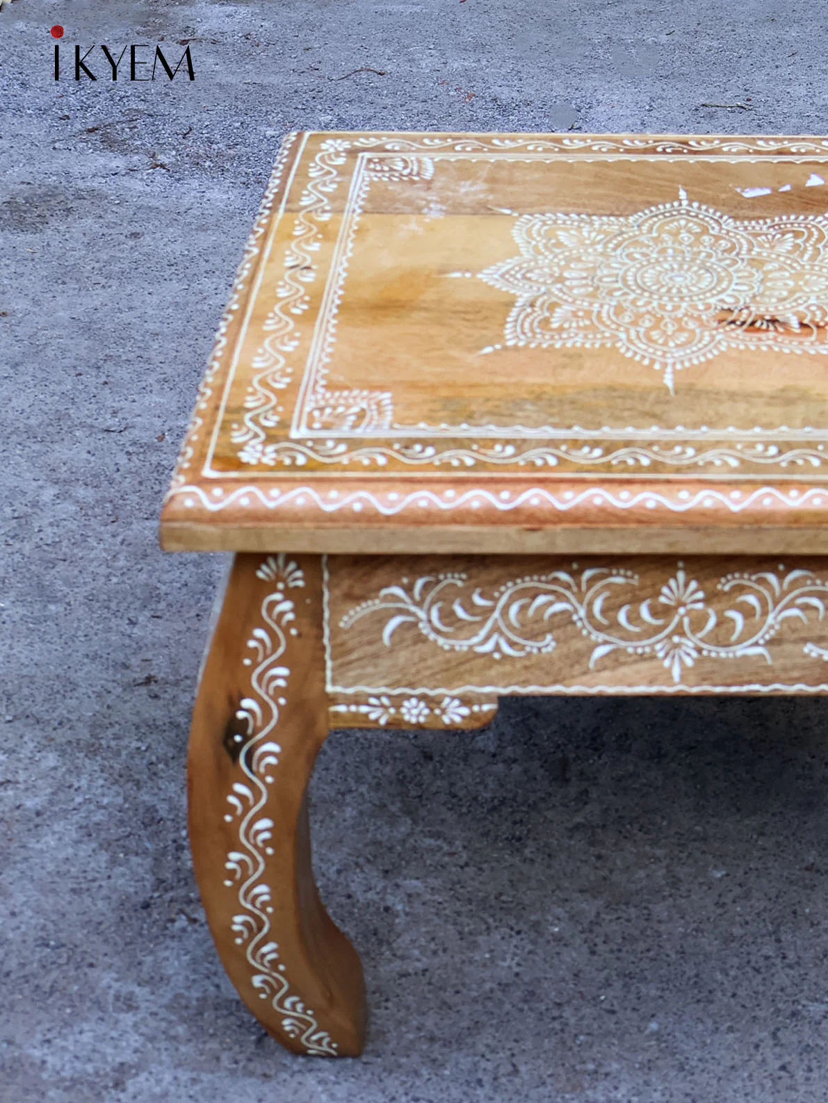 Wooden Stool/ Chowki - Image 2